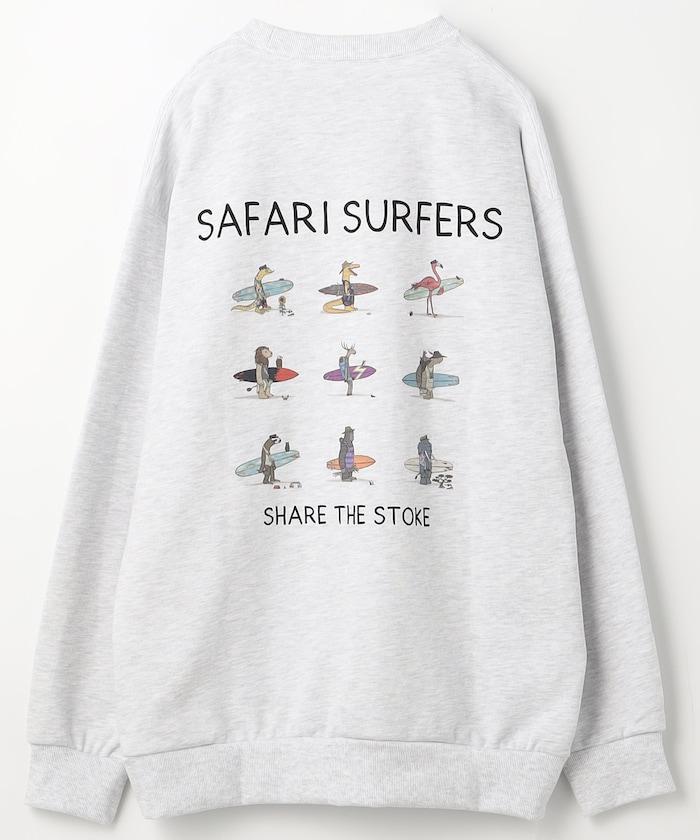 Safari Surfers 圓領衛衣