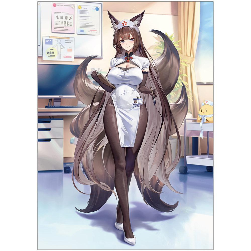 《碧藍航線》_全新繪製角色精美畫板(天城(航母)/護士)A4