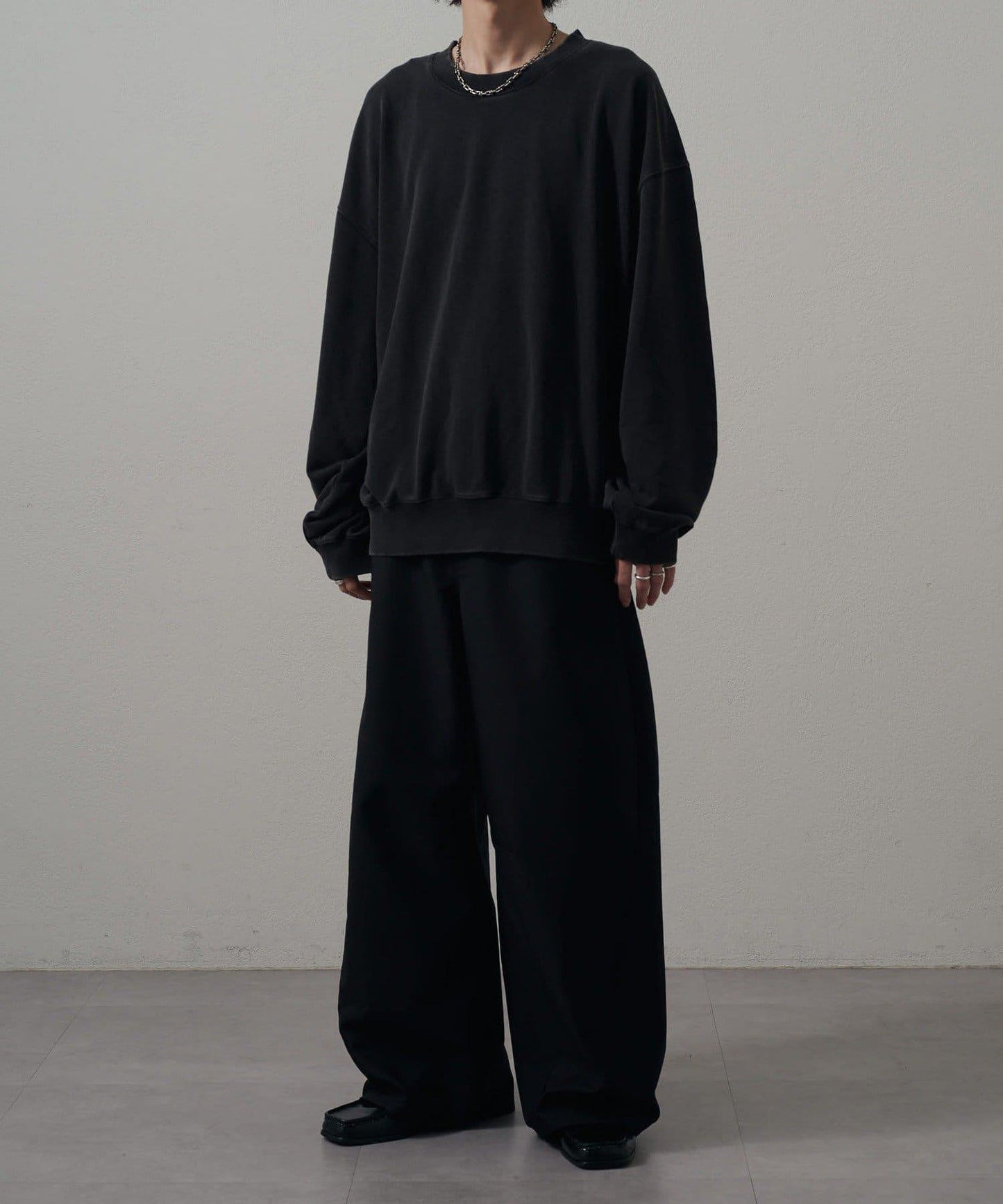 <Lui's ONE>雪花水洗圓領衛衣