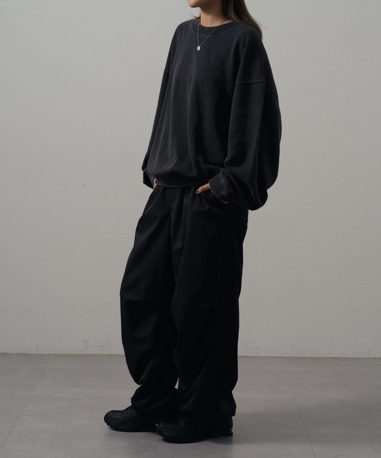 <Lui's ONE>雪花水洗圓領衛衣