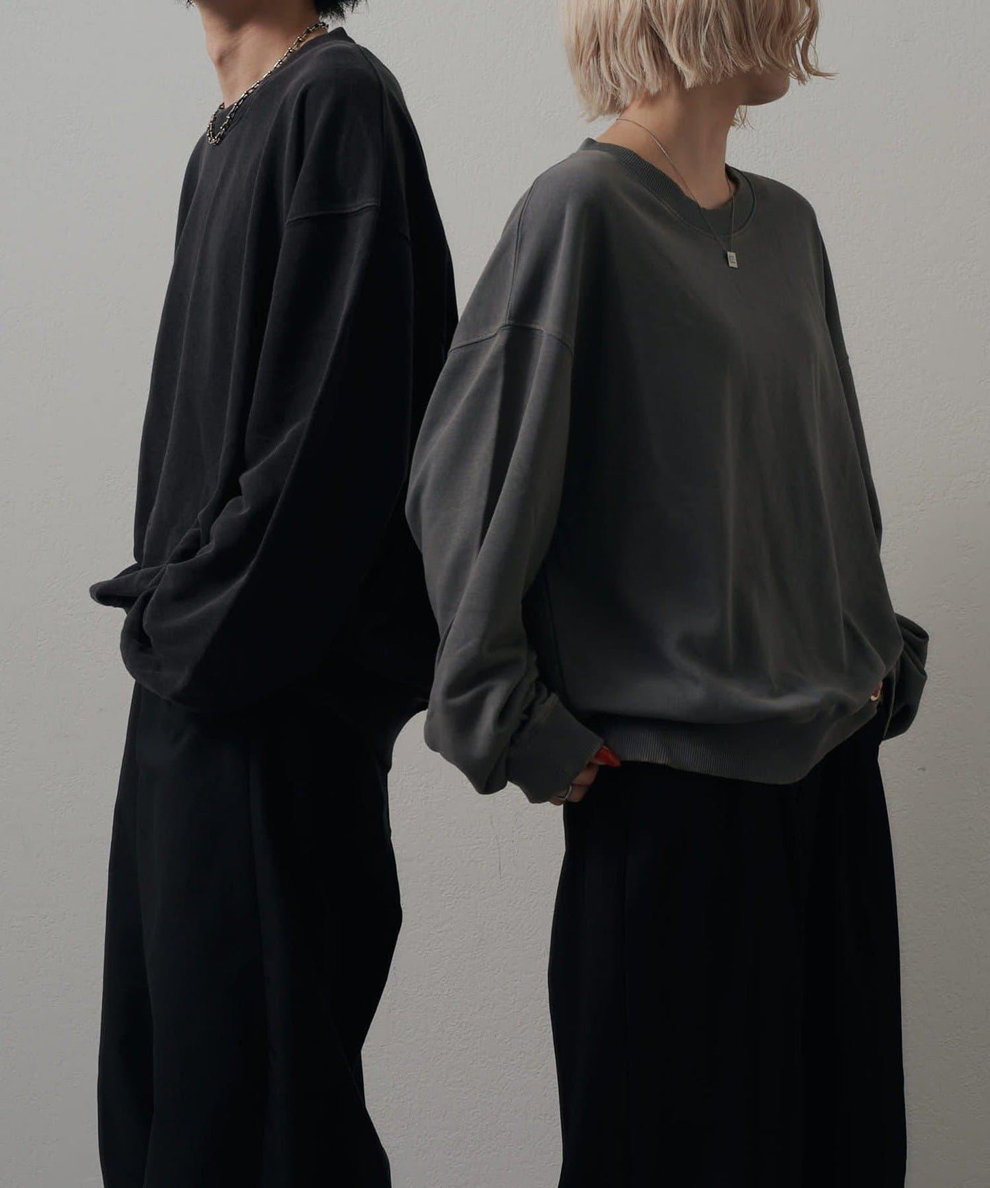 <Lui's ONE>雪花水洗圓領衛衣