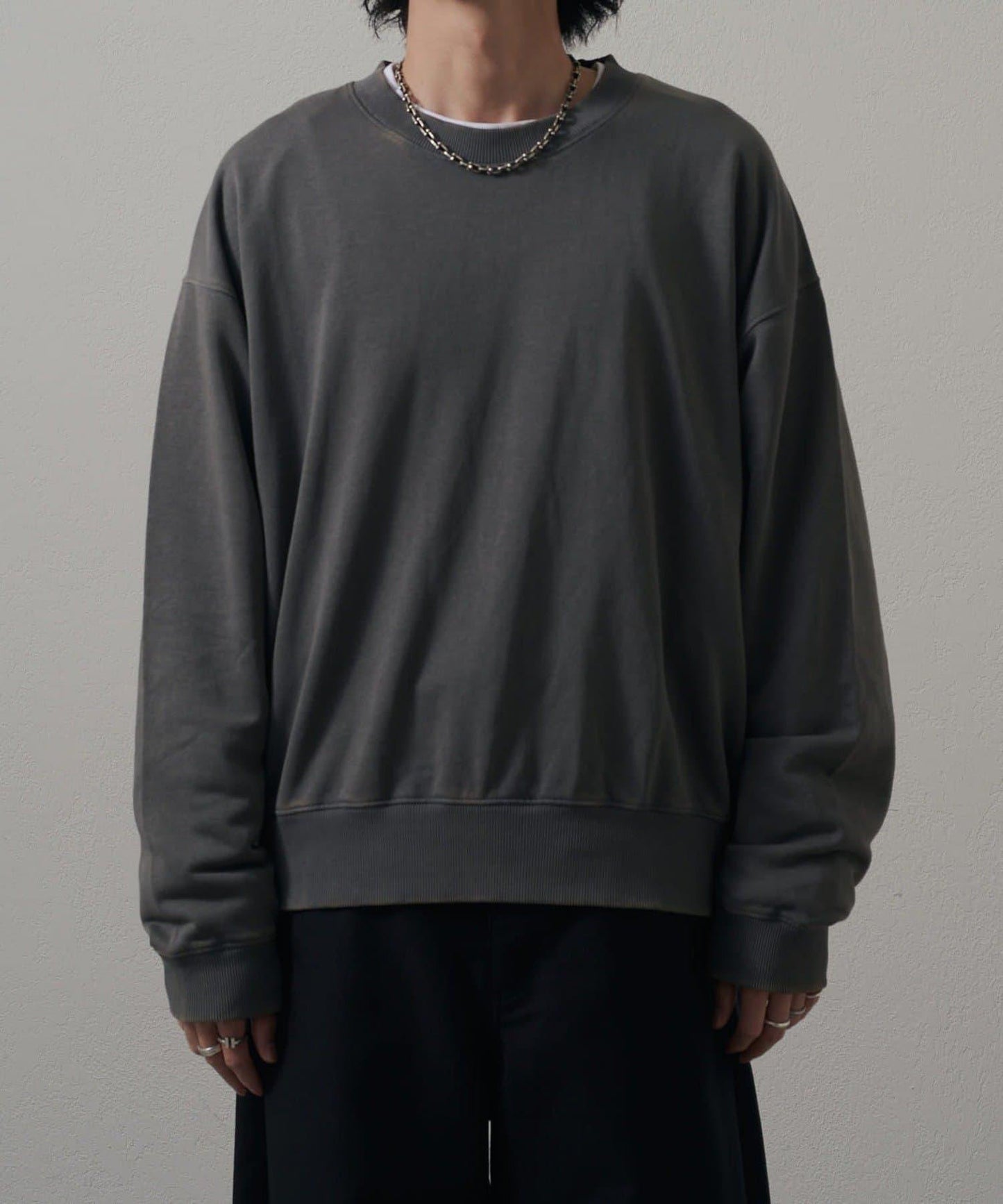 <Lui's ONE>雪花水洗圓領衛衣