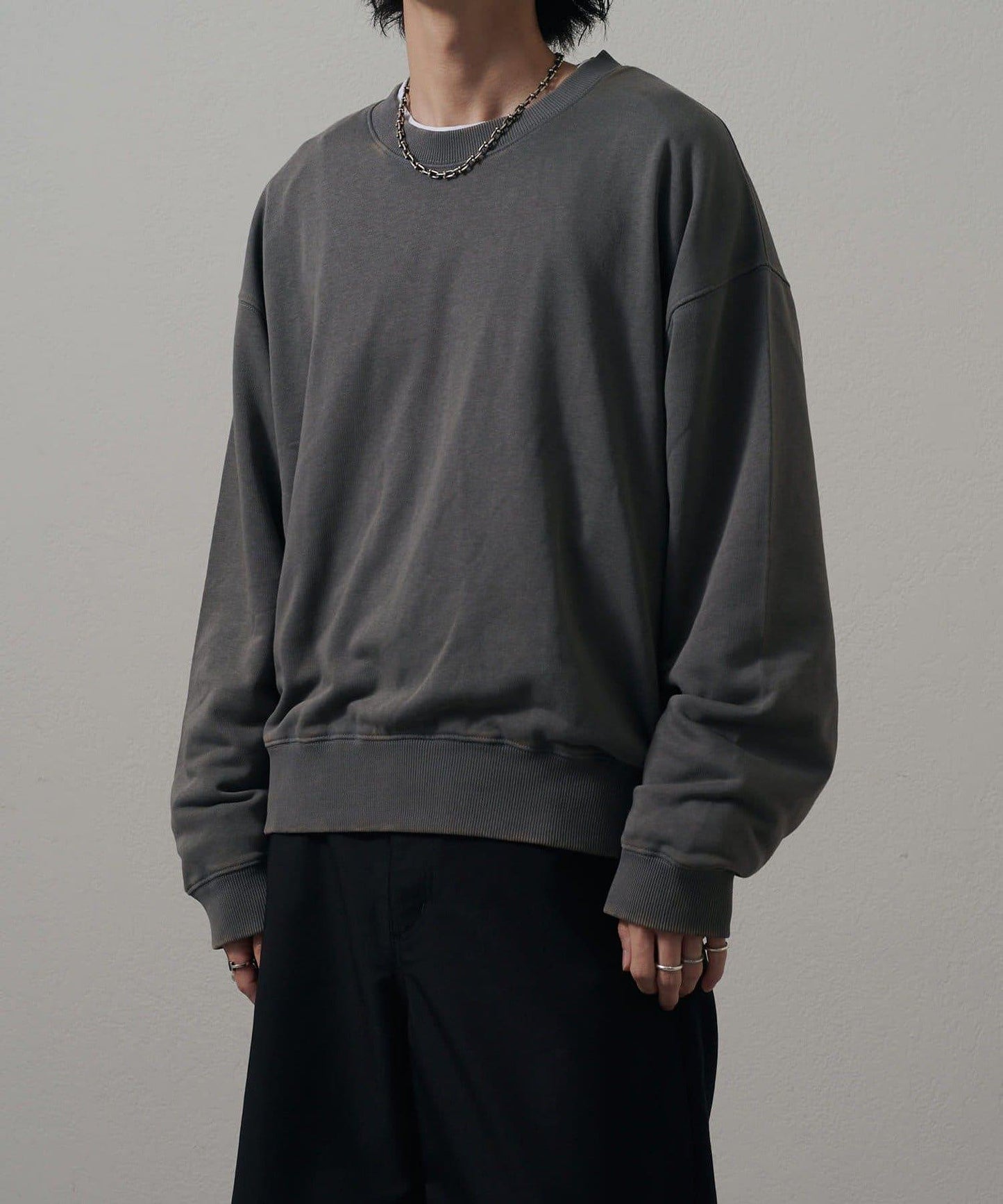 <Lui's ONE>雪花水洗圓領衛衣