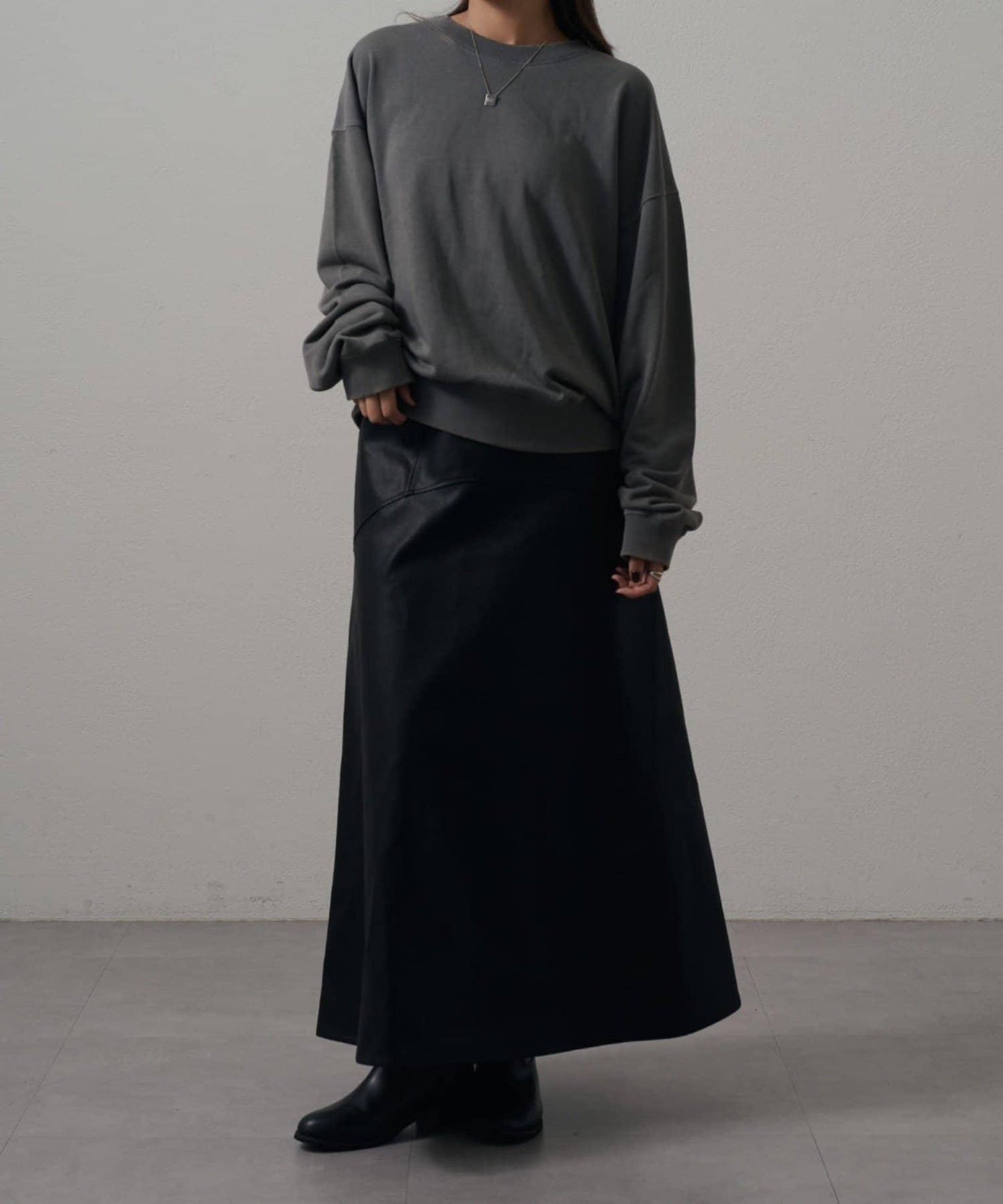 <Lui's ONE>雪花水洗圓領衛衣