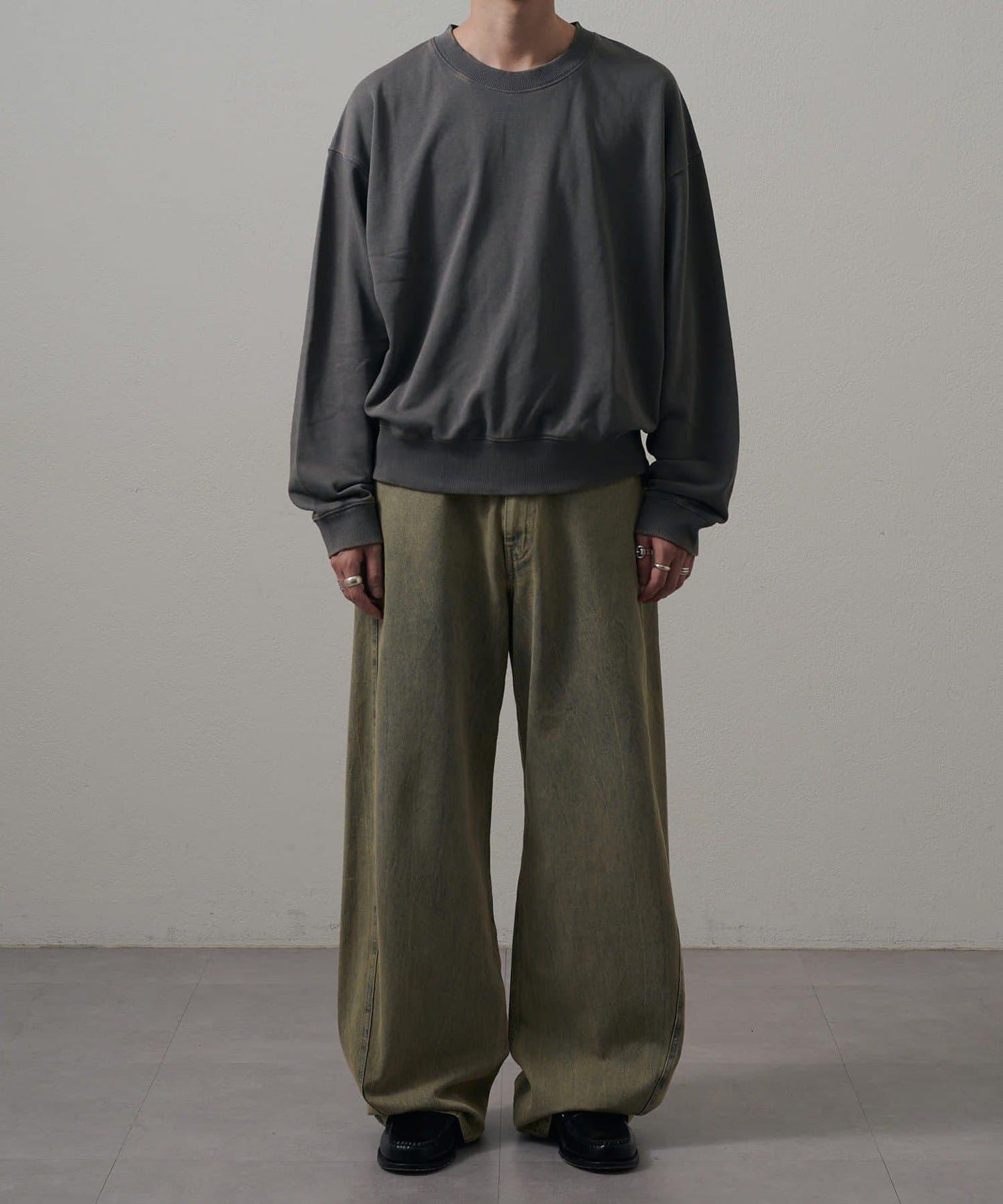 <Lui's ONE>雪花水洗圓領衛衣