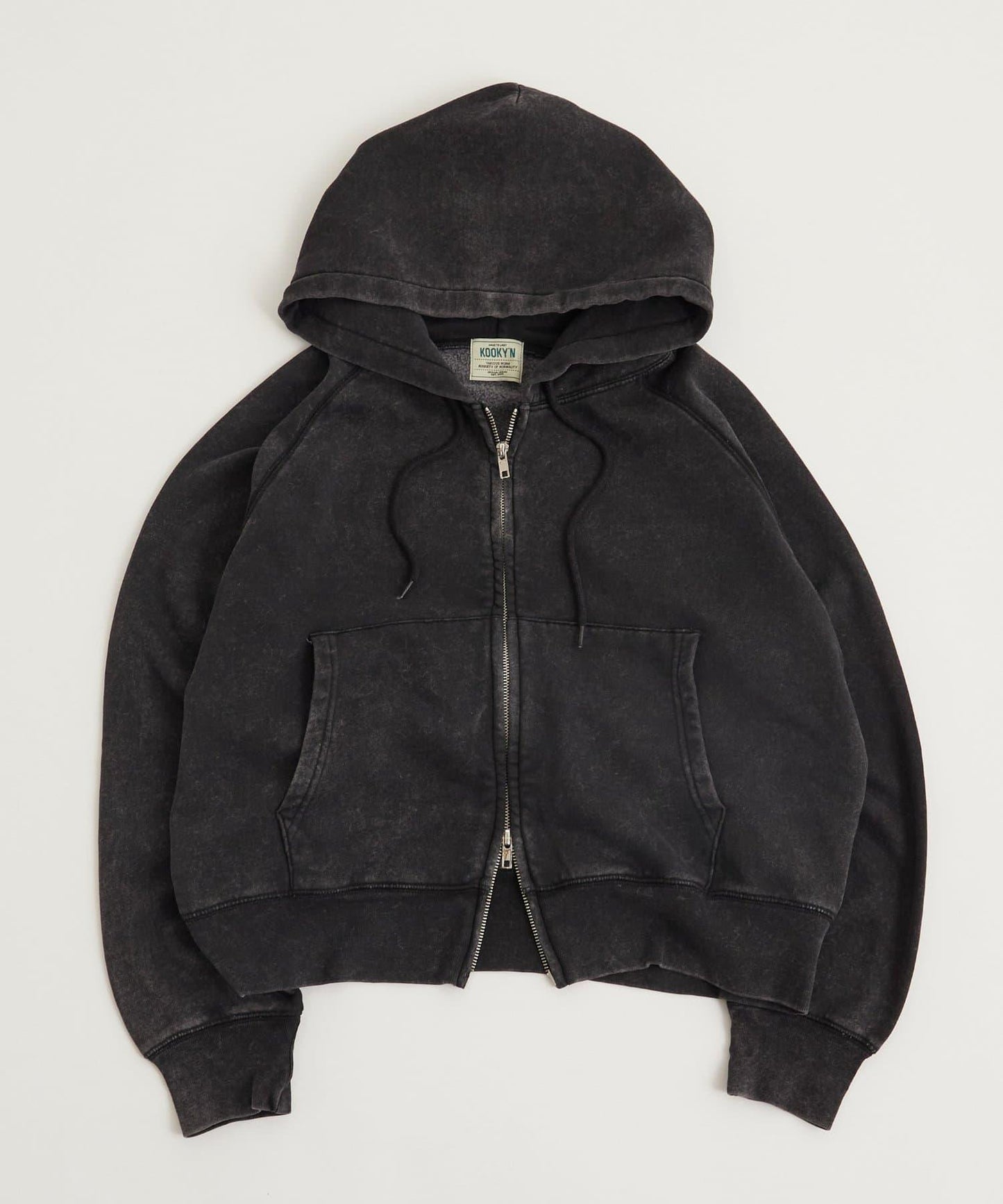 KOOKYN化纖拉鍊連帽衛衣