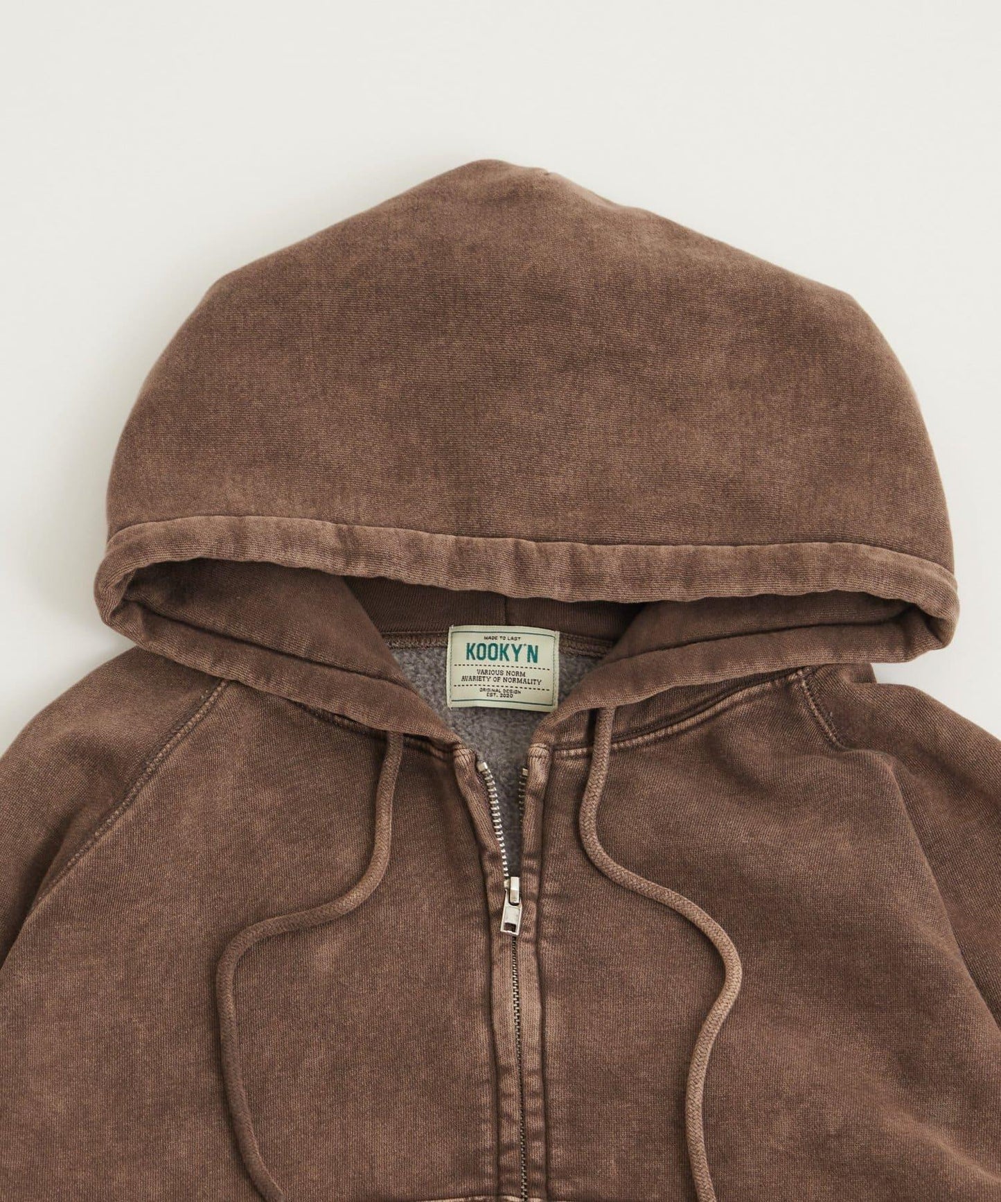 KOOKYN化纖拉鍊連帽衛衣
