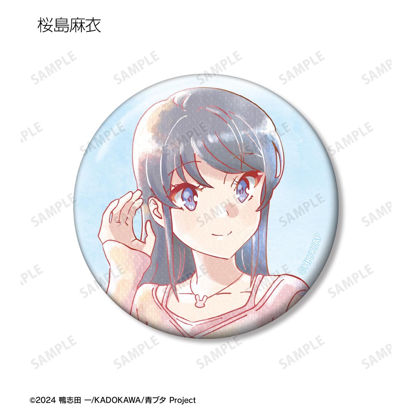 青春豬頭少年不做聖誕老人夢_隨機 Ani-Art aqua label 胸章(單品/全套BOX)【BOX/10個裝】