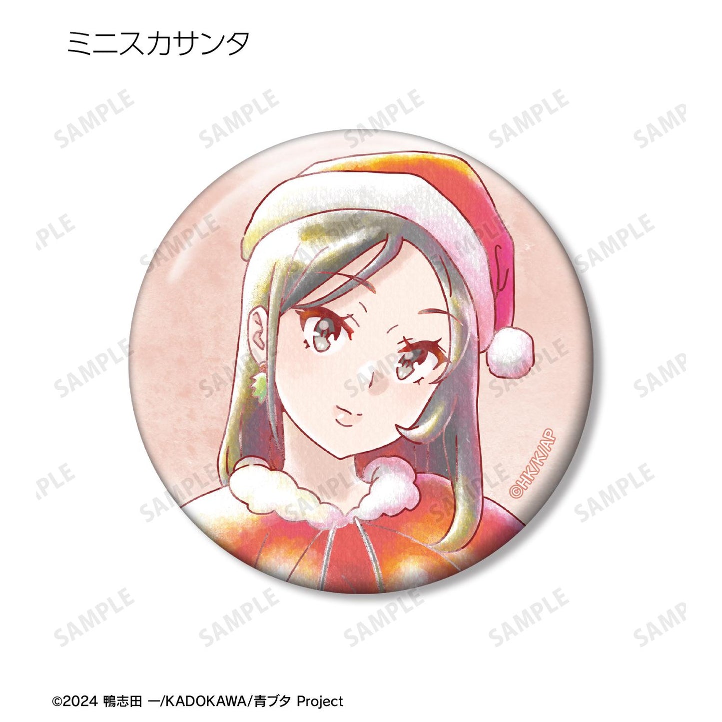 青春豬頭少年不做聖誕老人夢_隨機 Ani-Art aqua label 胸章(單品/全套BOX)【BOX/10個裝】