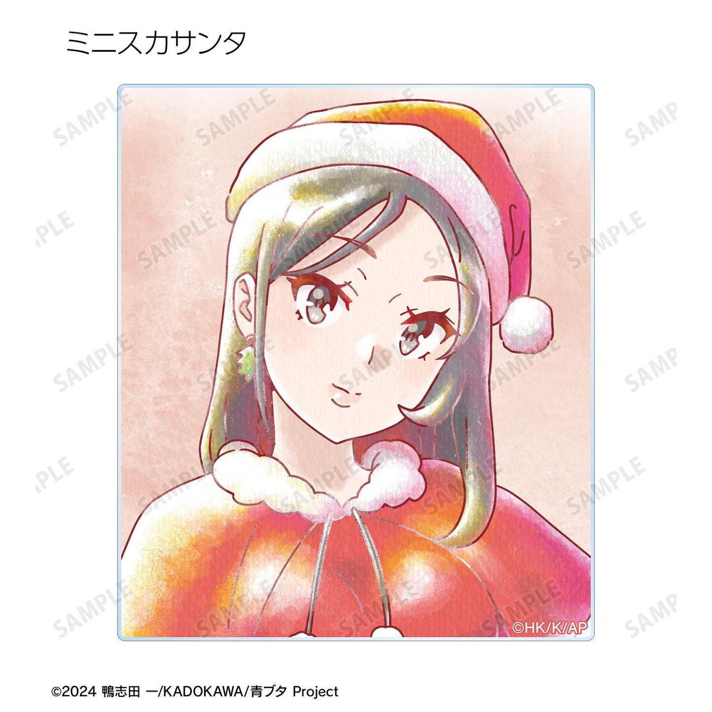 青春豬頭少年不做聖誕老人夢 Ani-Art aqua label 亞克力卡片(單品/全套BOX)【BOX/10個裝】