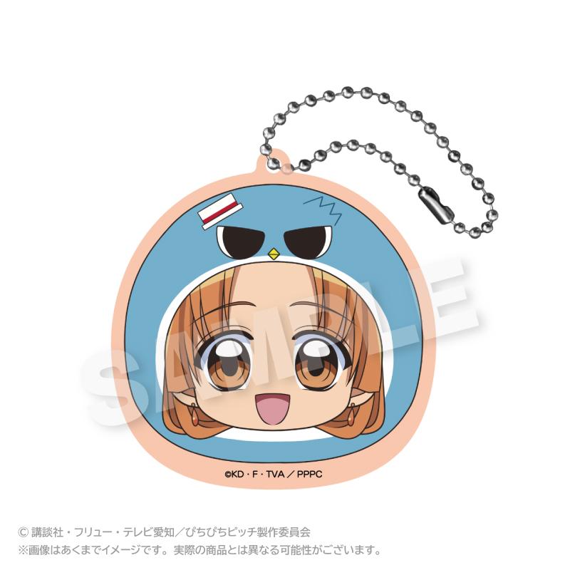 《人魚的旋律》圓形亞克力鑰匙扣 星羅