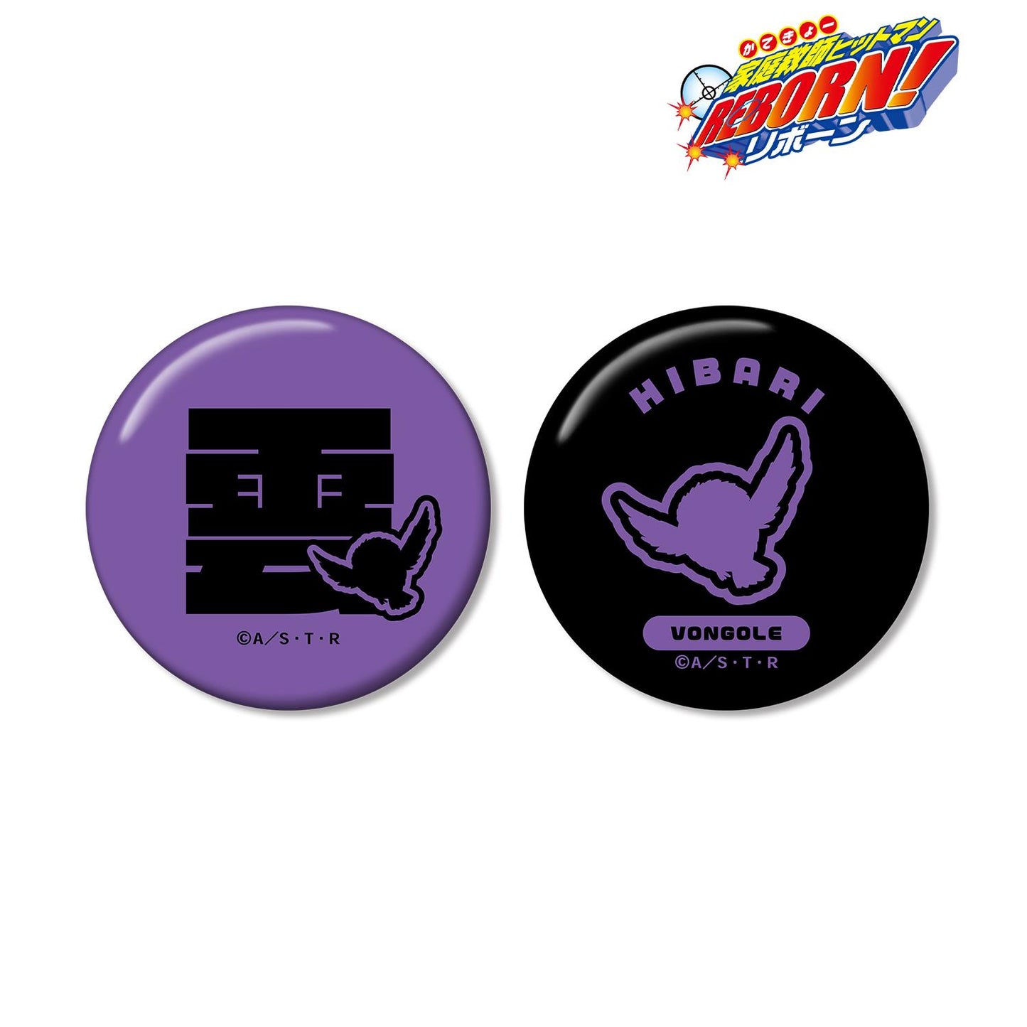 《家庭教師HITMAN REBORN!》 霧山恭彌 ar-Unity元素姓名設計徽章2枚套裝