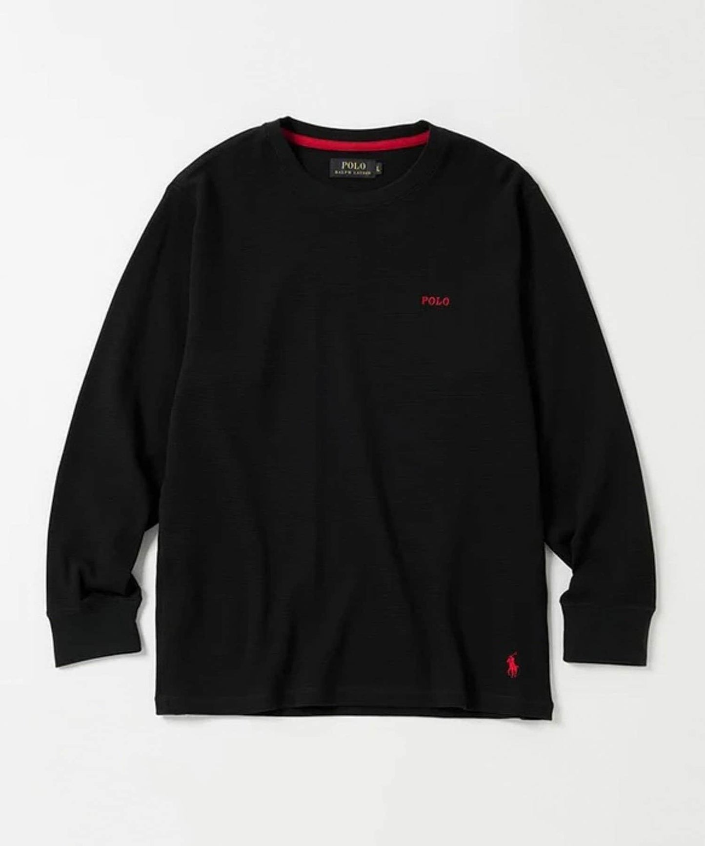 【POLO RALPH LAUREN】華夫格長袖