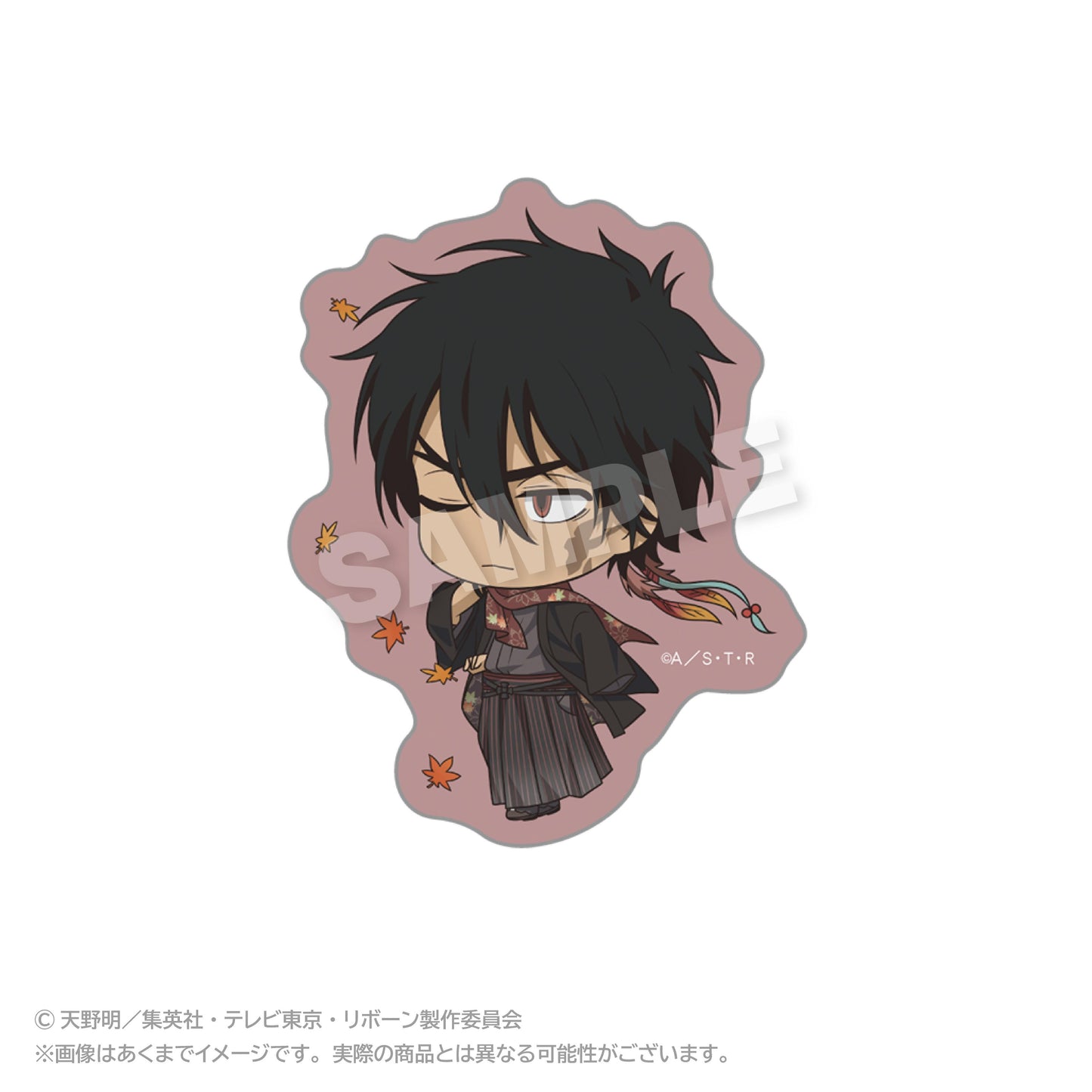 《家庭教師HITMAN REBORN!》異形剪裁貼紙 迷你秋季和服款 XANXUS