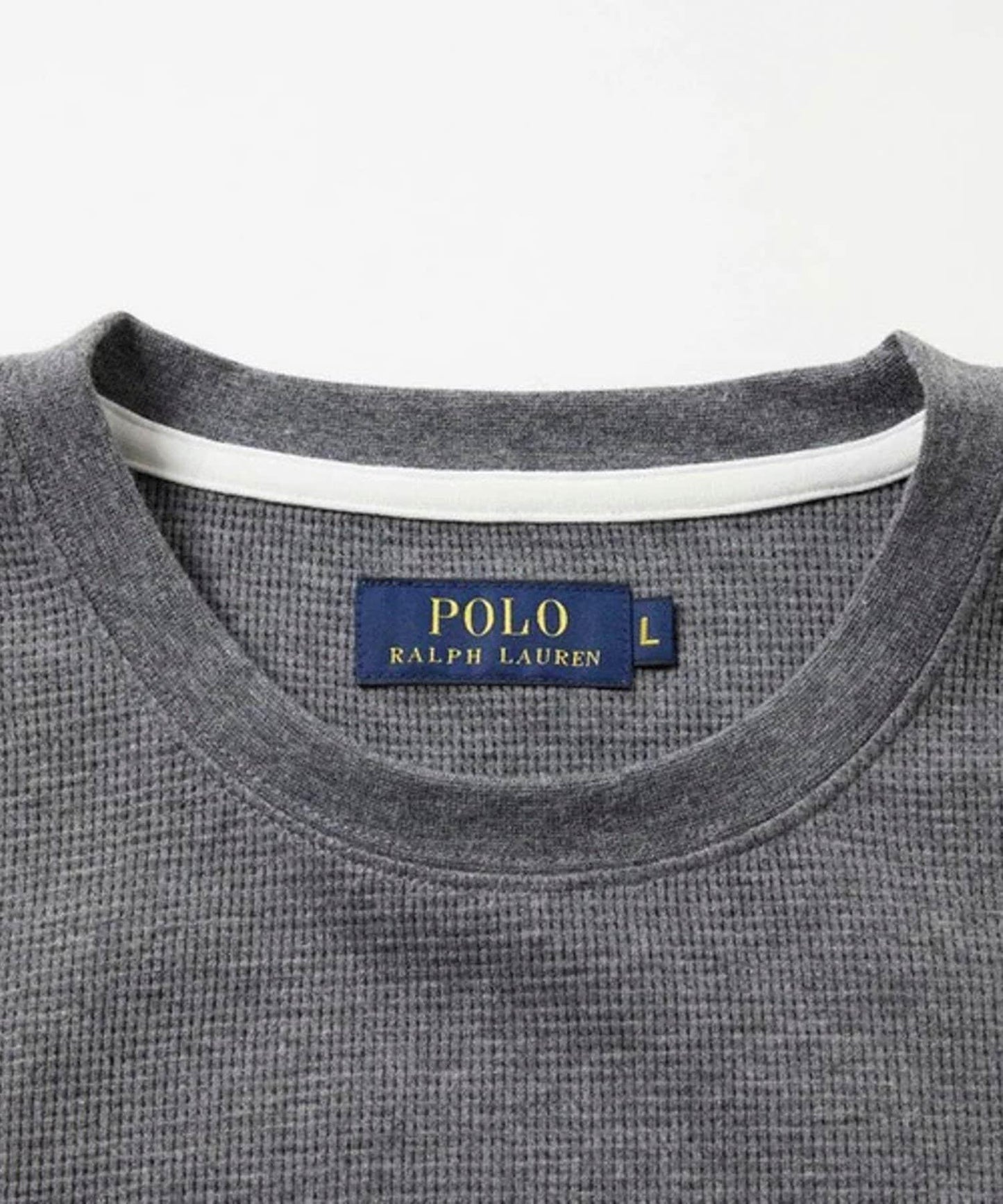 【POLO RALPH LAUREN】華夫格長袖