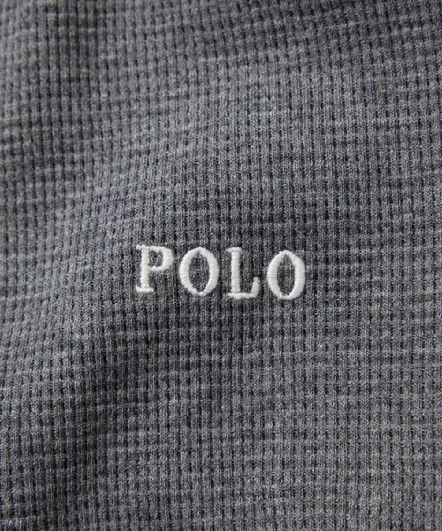 【POLO RALPH LAUREN】華夫格長袖