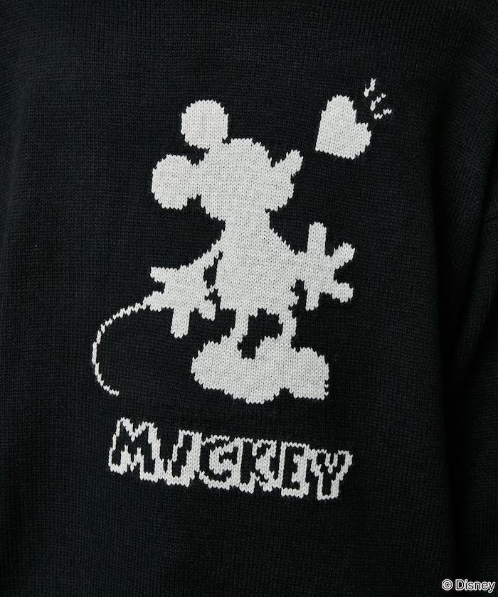 特別款 'DISNEY MICKEY MOUSE' 陰影針織衫