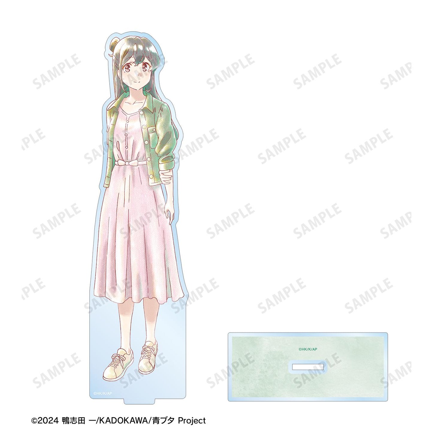 青春豬頭少年不會夢到聖誕老人_美東美織 Ani-Art aqua label 大號亞克力立牌