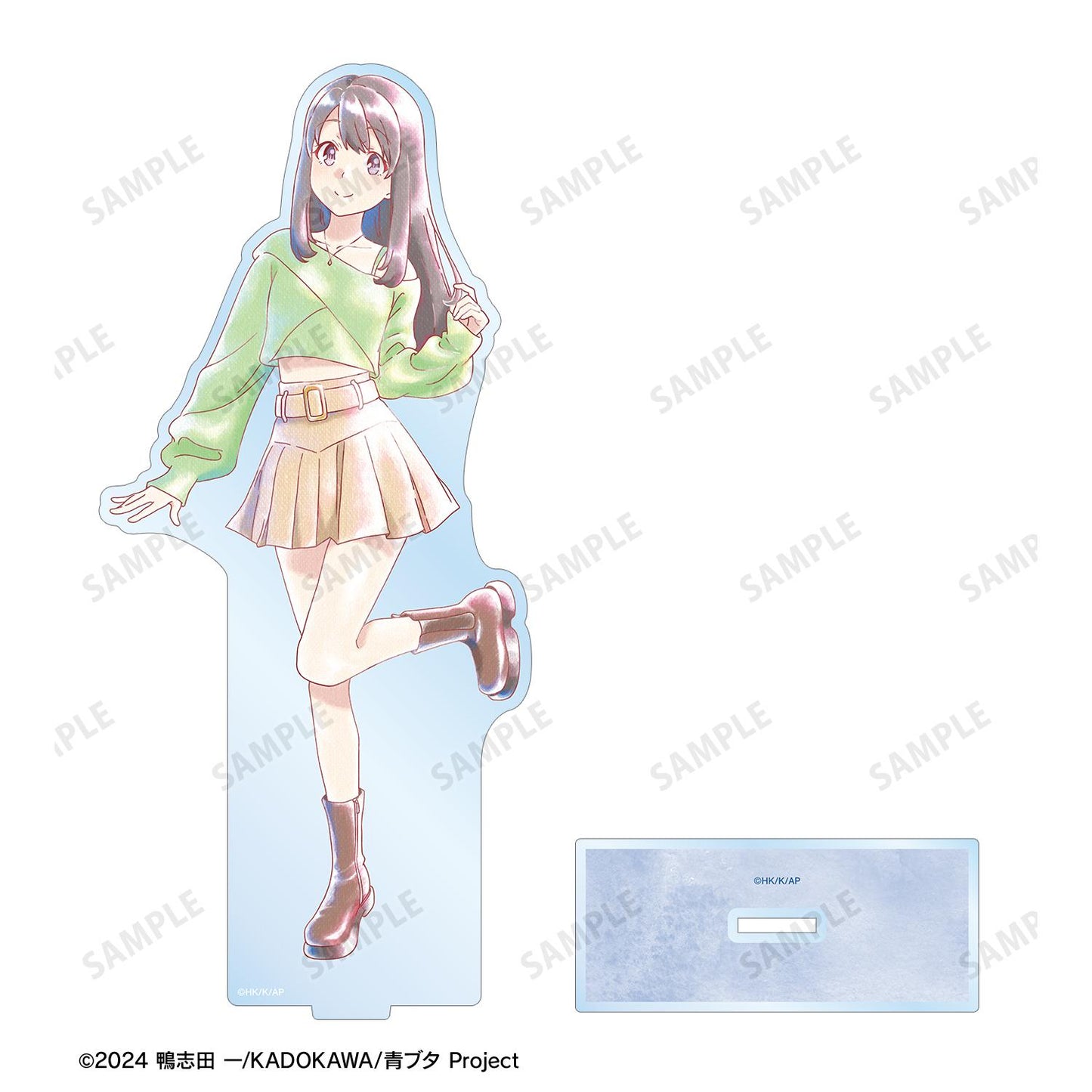 青春豬頭少年不做聖誕老人夢_廣川卯月 Ani-Art aqua label 大號亞克力立牌