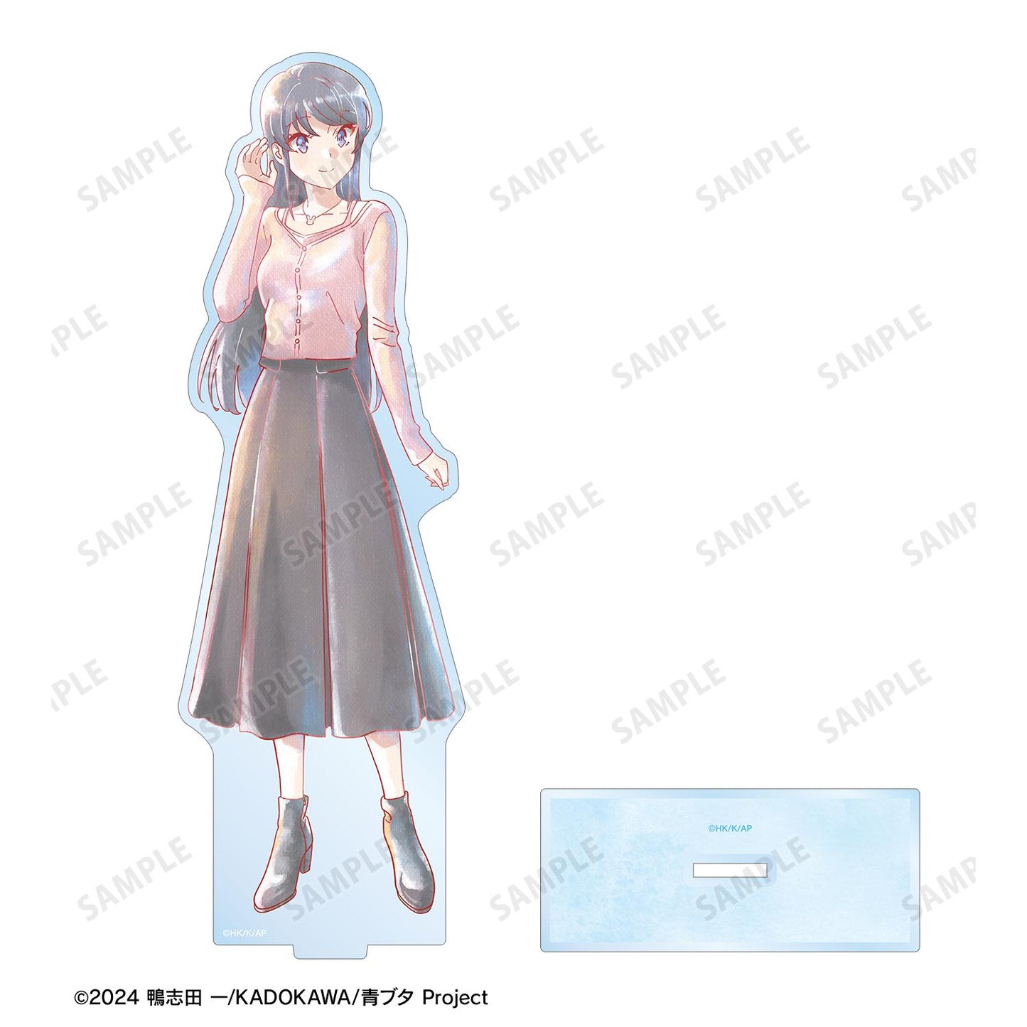 青春豬頭少年不會夢到聖誕老人_櫻島麻衣 Ani-Art aqua label 大號亞克力立牌
