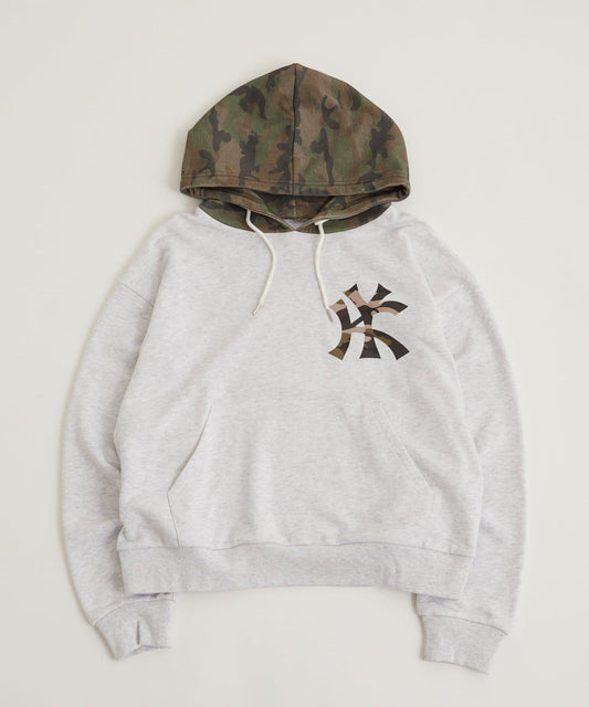 KOOKYN KY迷彩拼接連帽衛衣