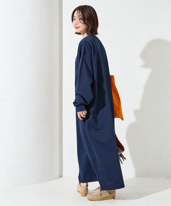 FREAK'S STORE OUTDORS DRYMIX長袖連衣裙