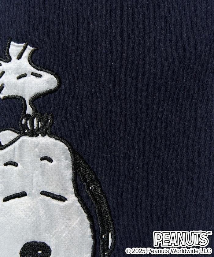 《史努比》緞面刺繡衛衣