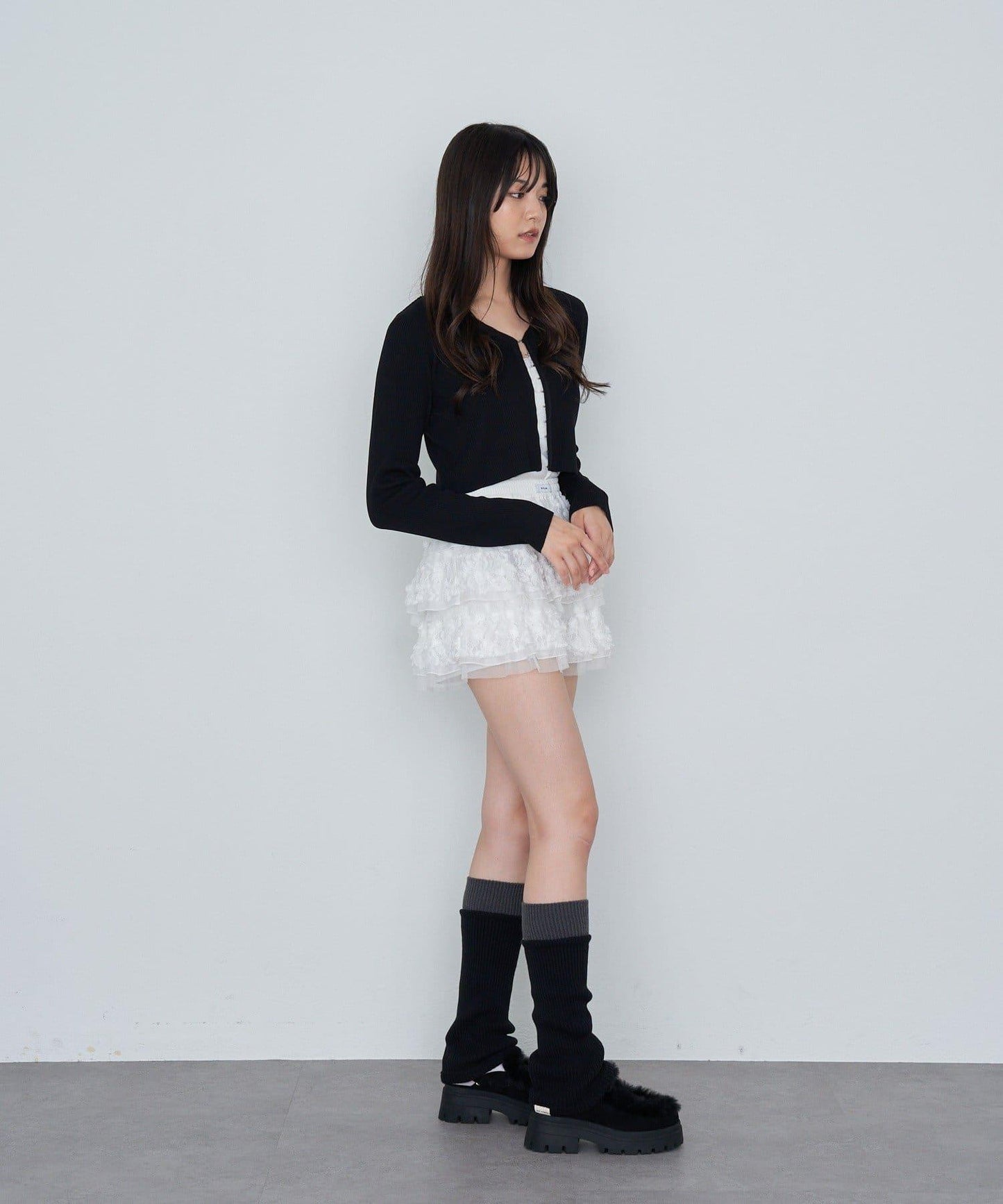 【Ray Cassin】簡約紐釦針織開衫