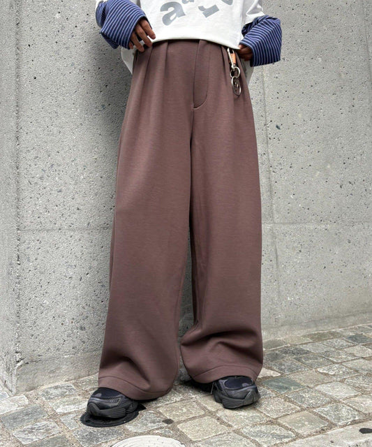 【UNISEX】加厚保暖衛褲寬鬆長褲