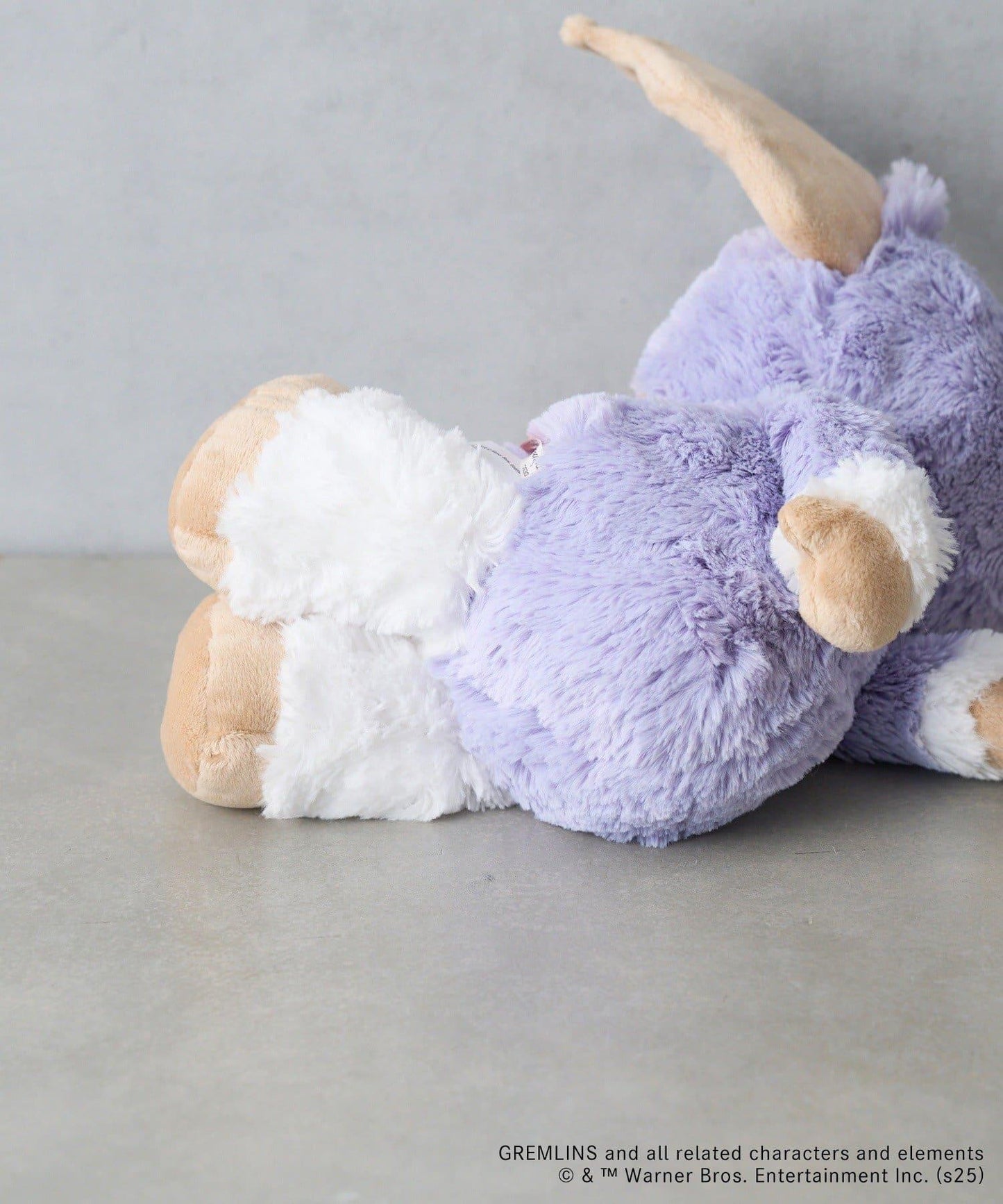 【GREMLINS 小魔怪】Gizmo 紫丁香灰色愛心 35cm