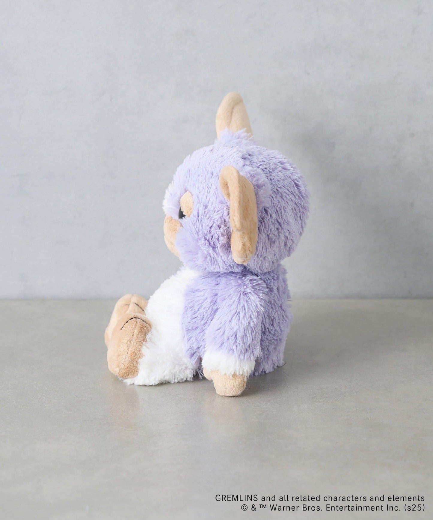 【GREMLINS 小精靈】吉茲莫 紫丁香灰色愛心 25cm