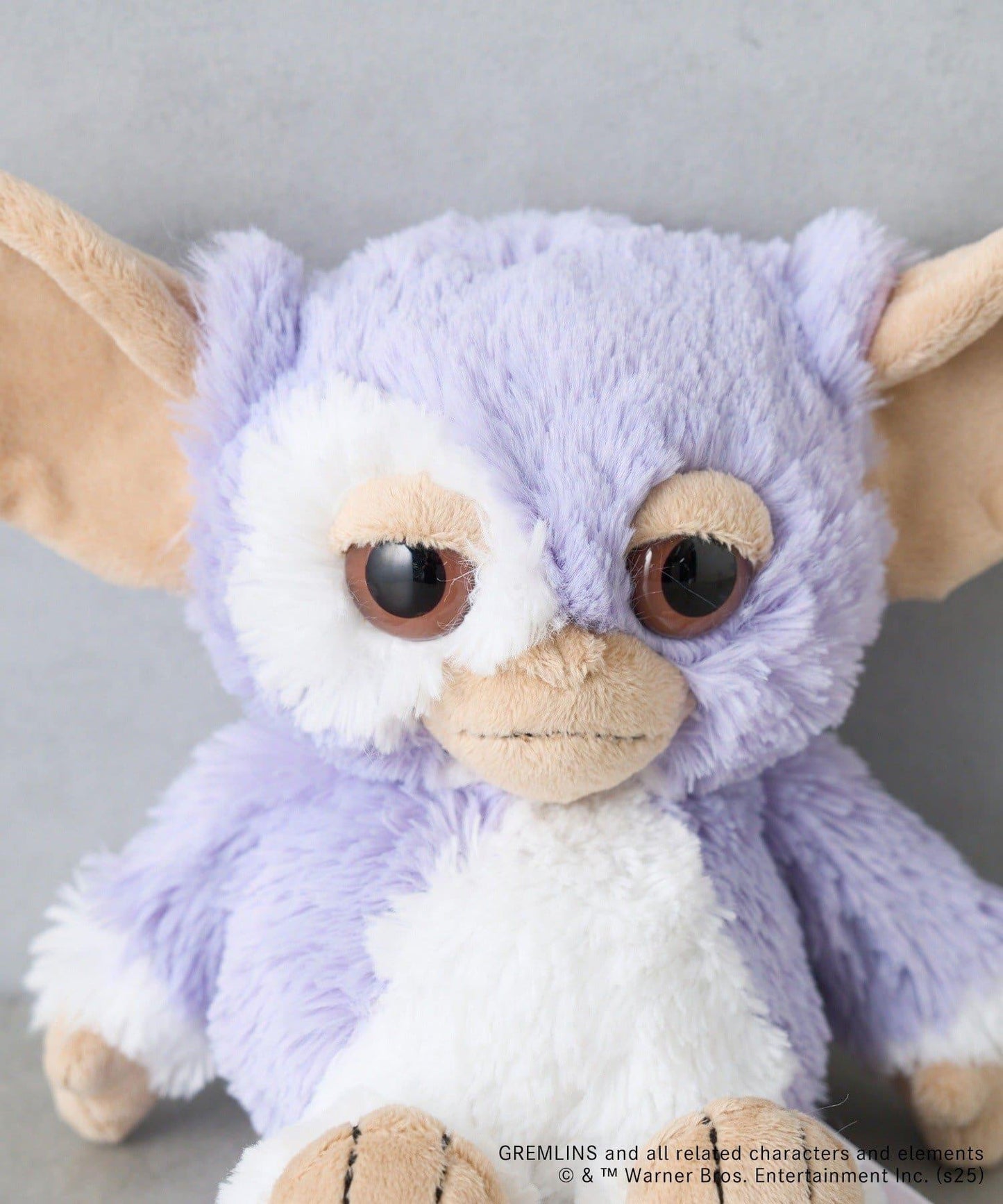 【GREMLINS 小精靈】吉茲莫 紫丁香灰色愛心 25cm