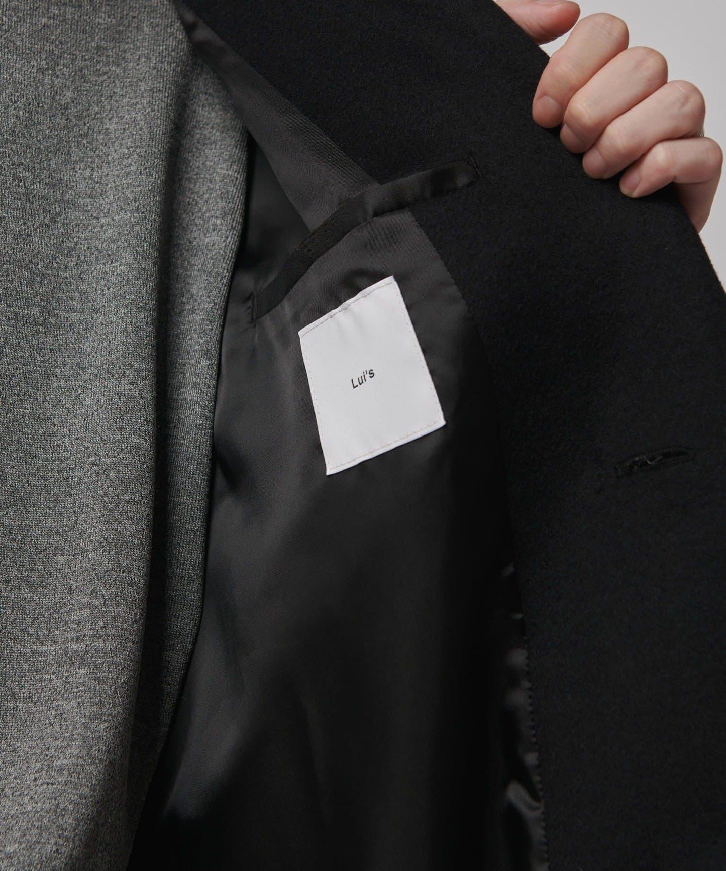 海狸呢單排切斯特大衣