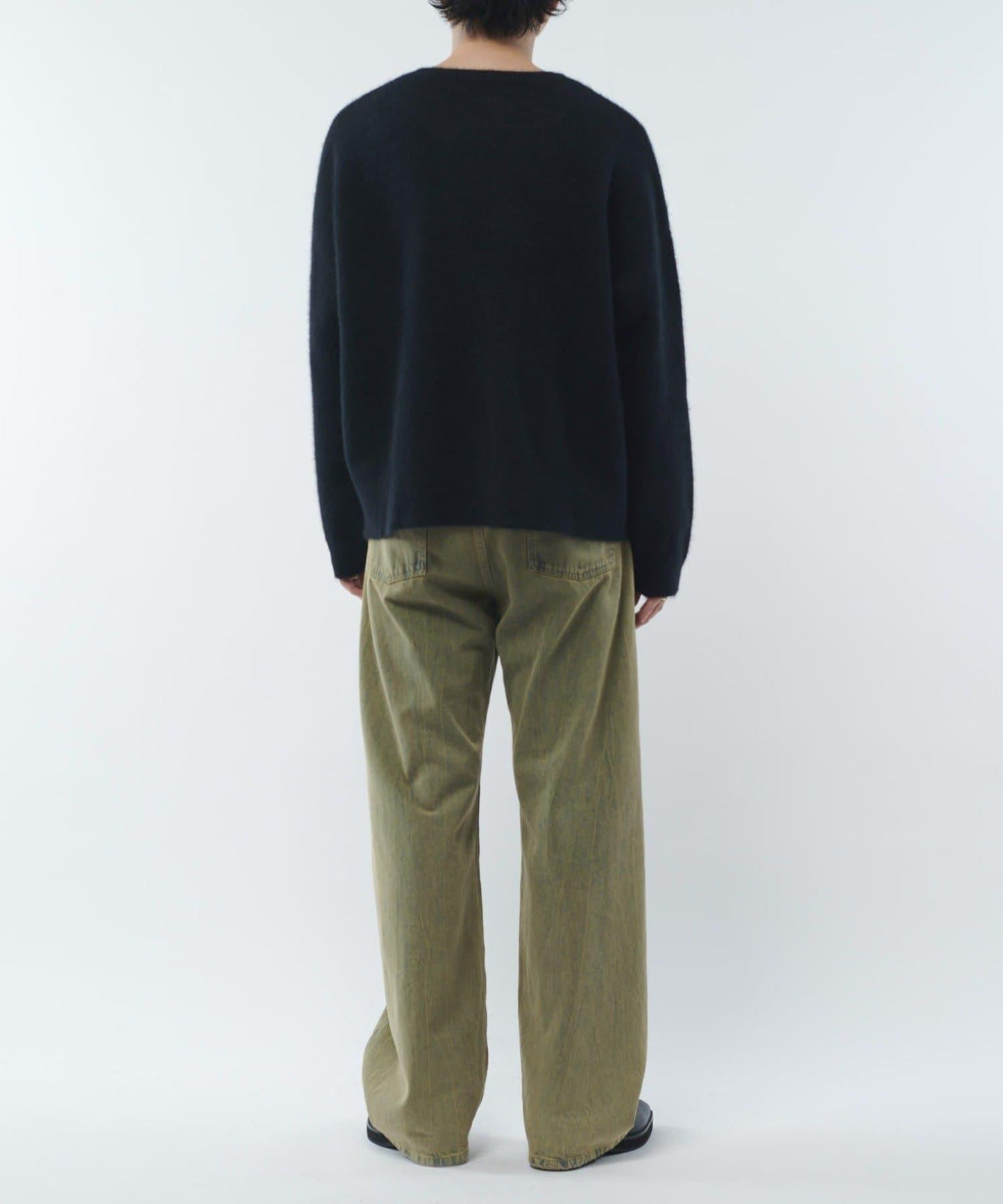 羊毛輕薄針織套頭衫