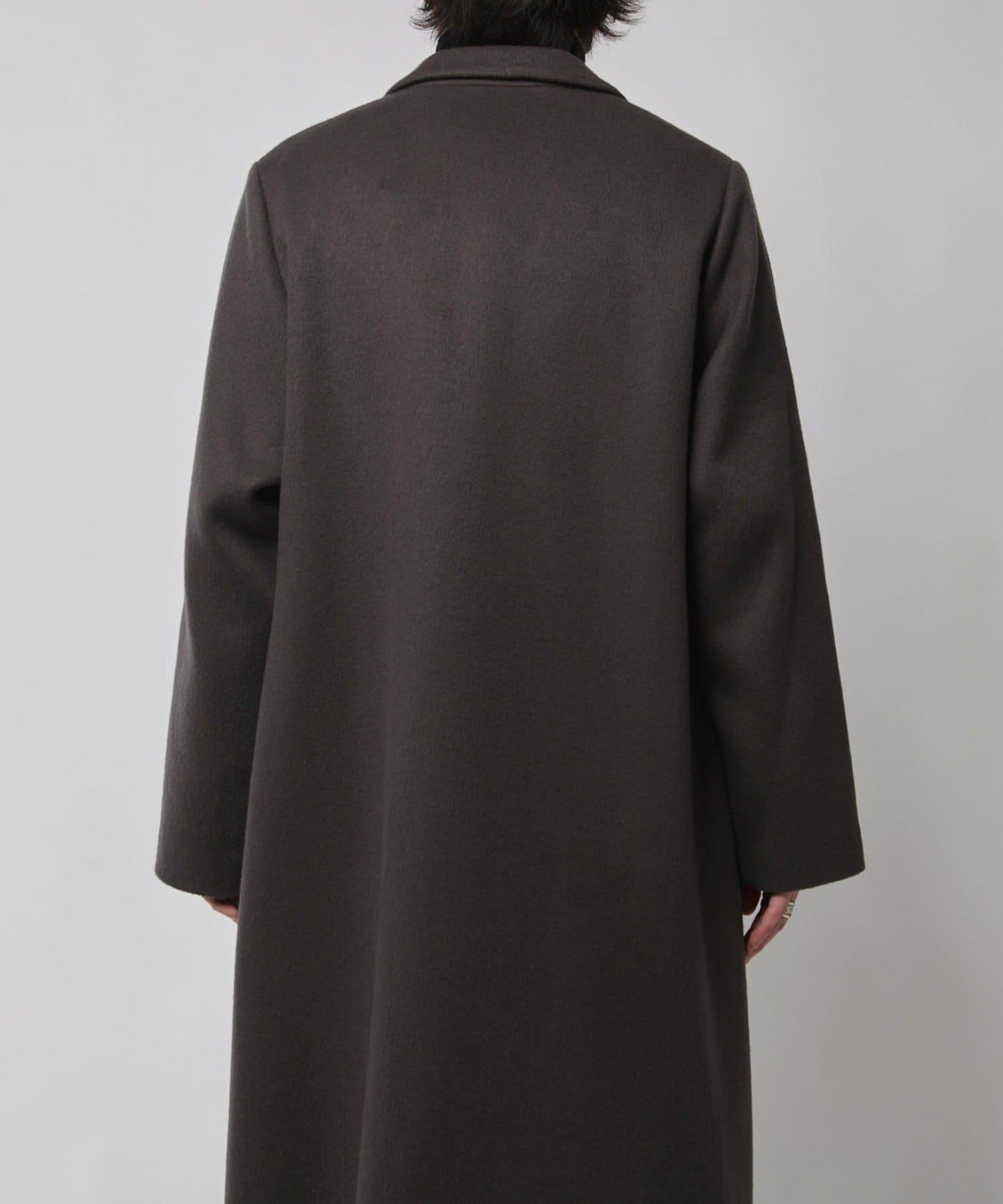 海狸毛呢經典切斯特大衣