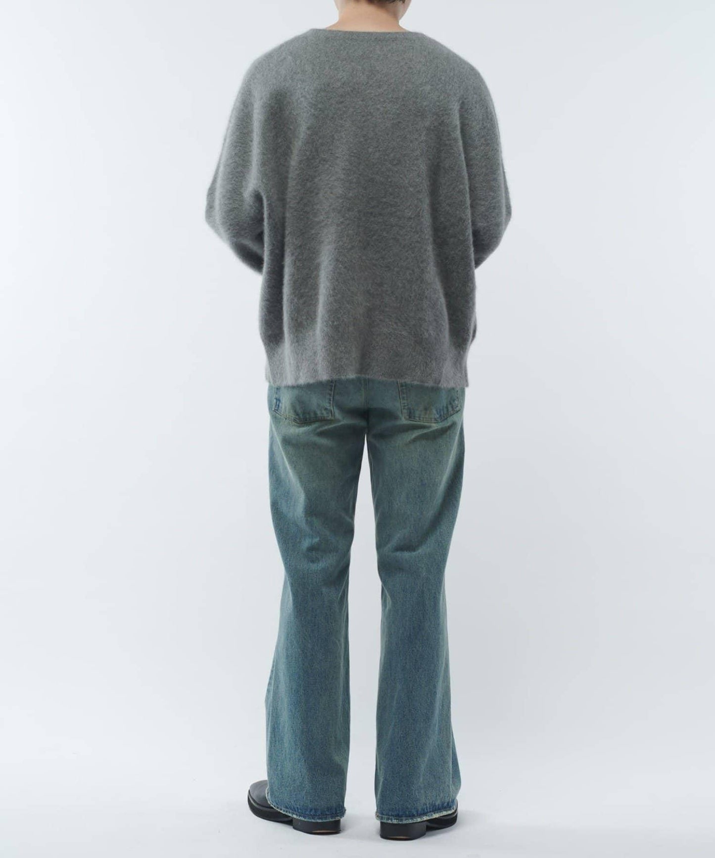 羊毛輕薄針織套頭衫