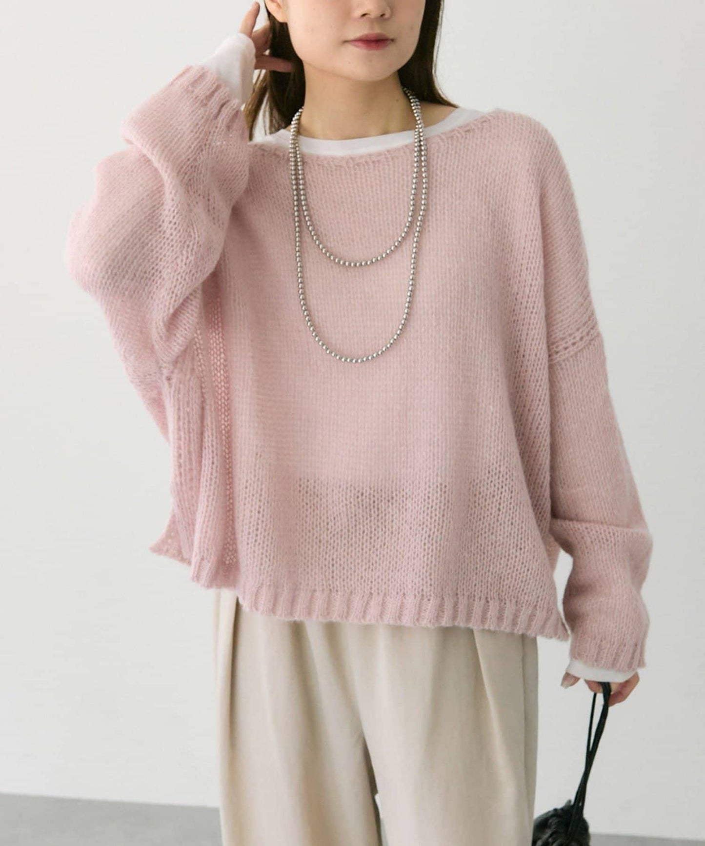 3G水滴天竺針織套頭衫