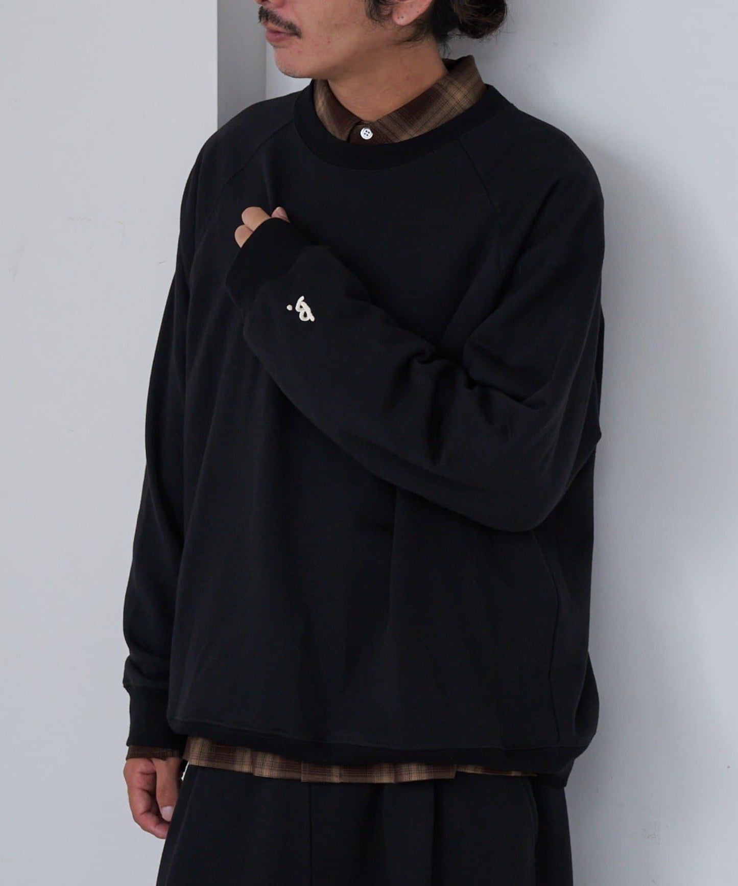 【套裝可搭配/男女同款】BM刺繡衛衣套頭衫
