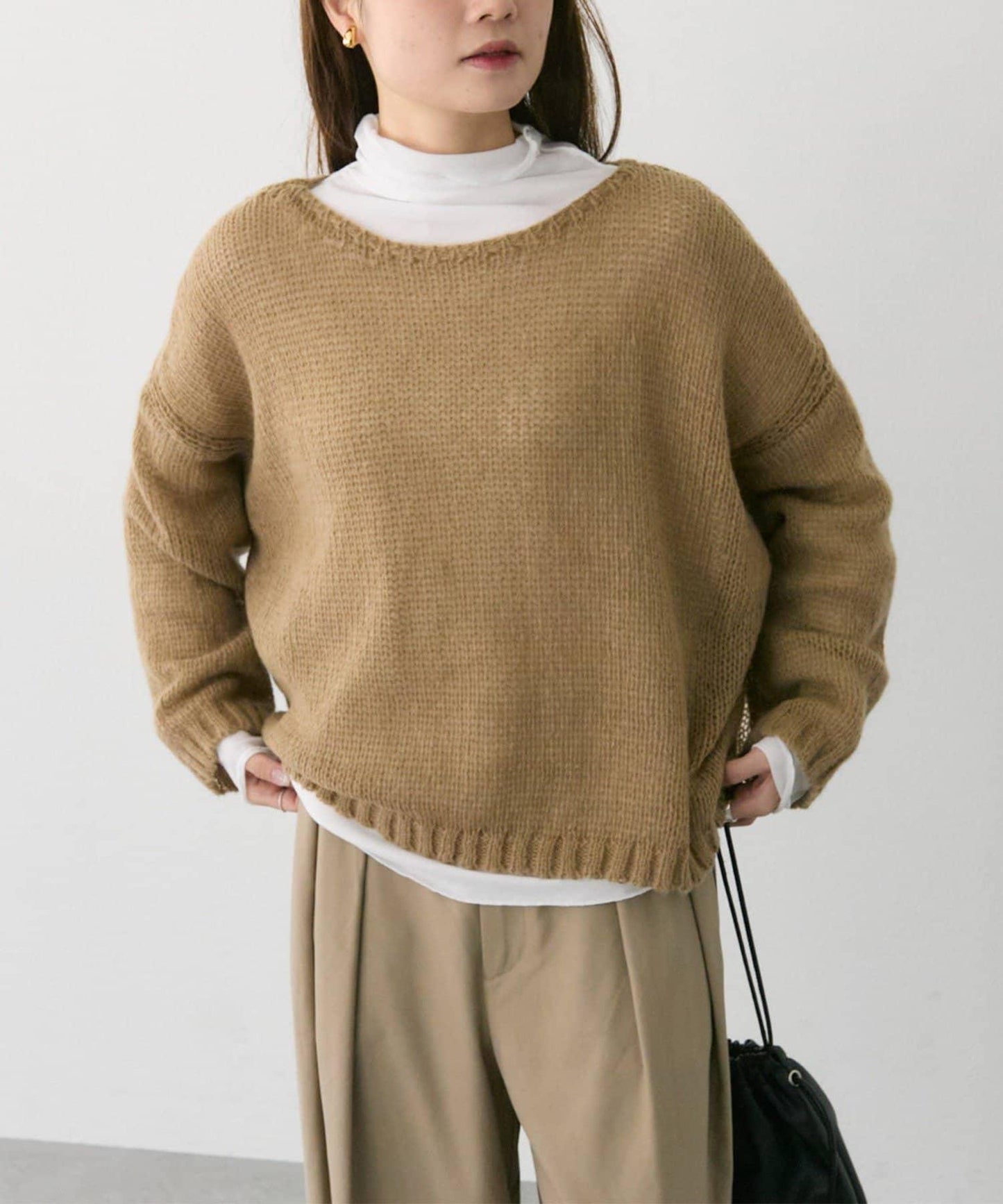 3G水滴天竺針織套頭衫