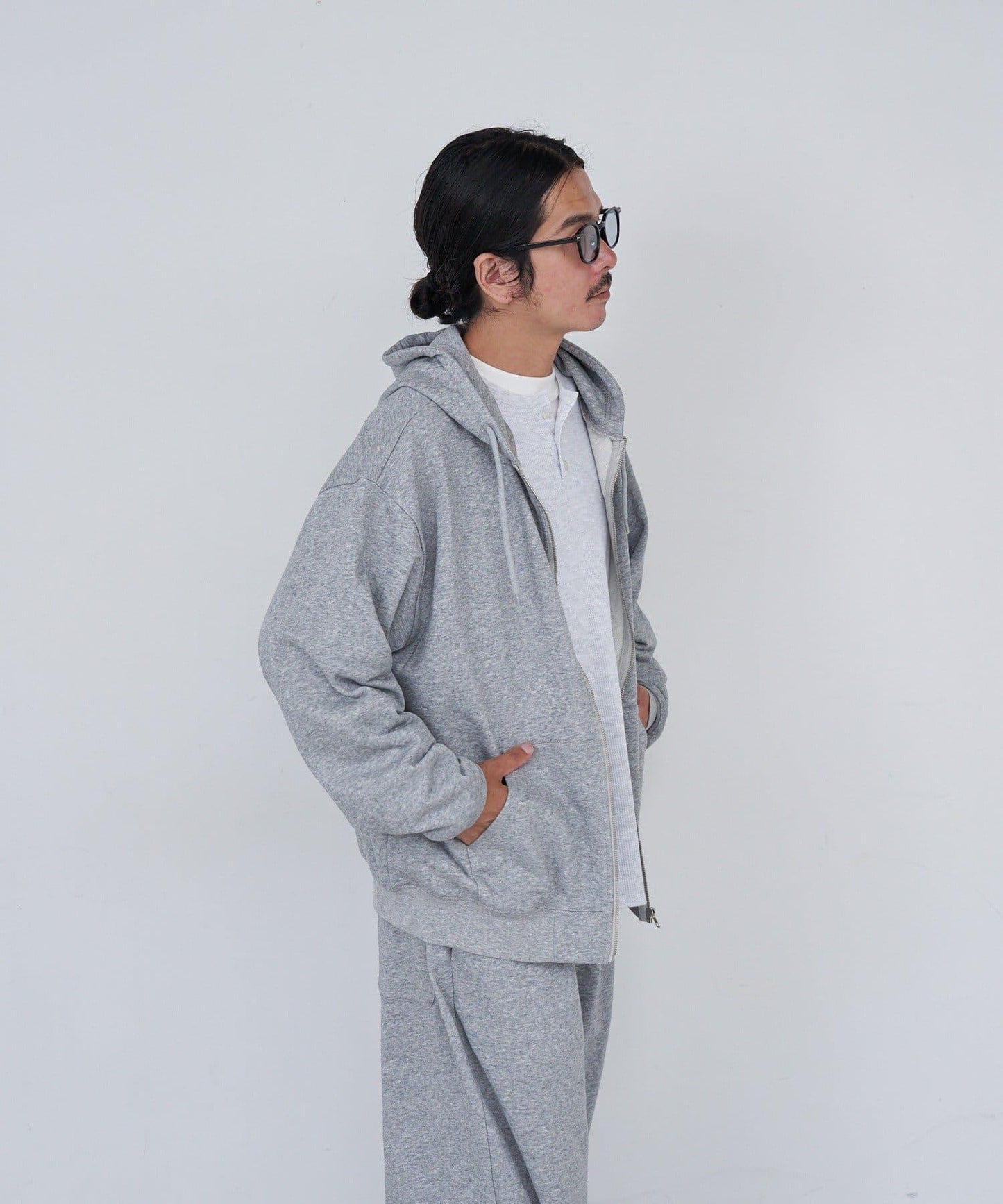 【套裝可搭配/男女同款】BM刺繡衛衣連帽衫