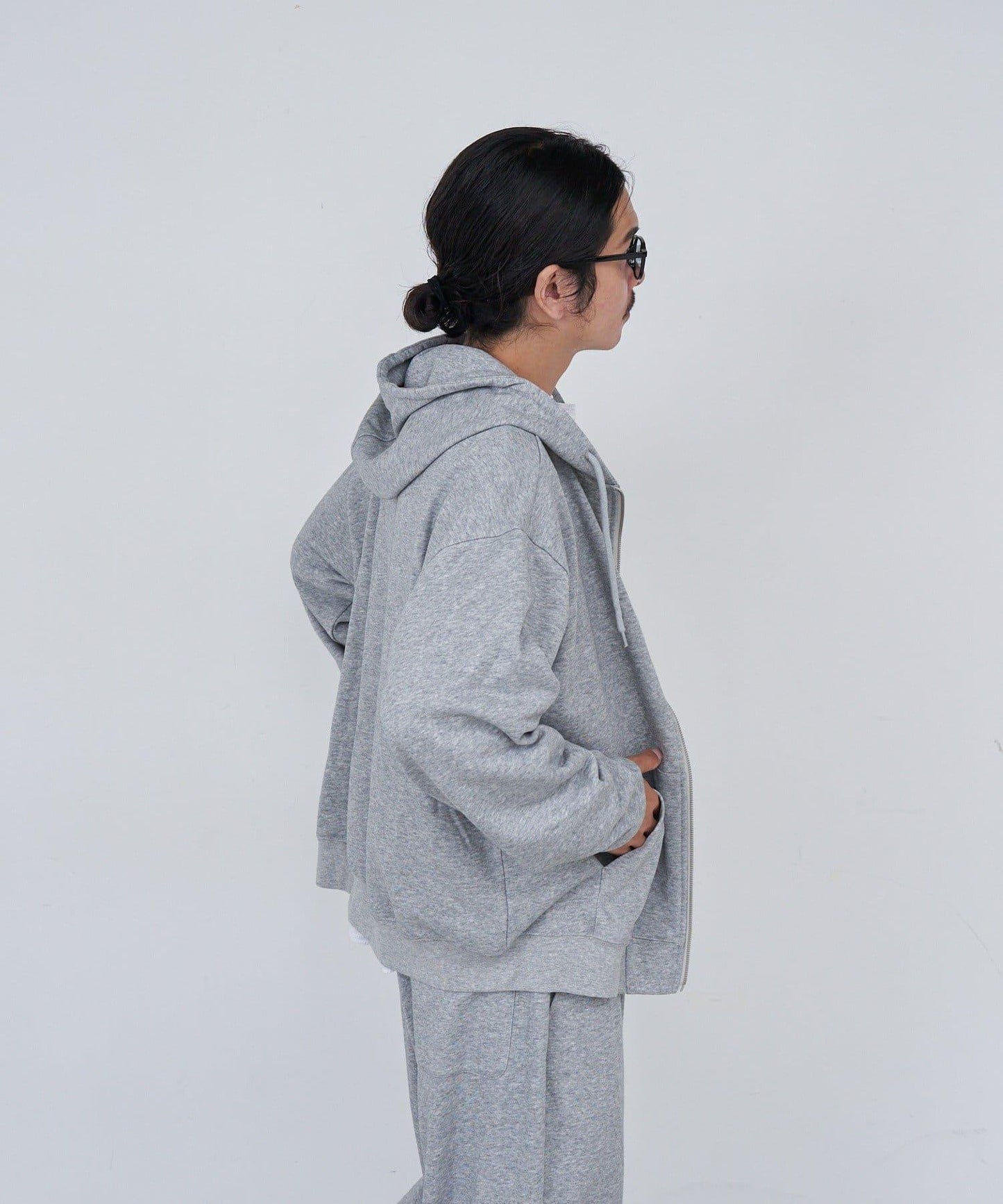 【套裝可搭配/男女同款】BM刺繡衛衣連帽衫