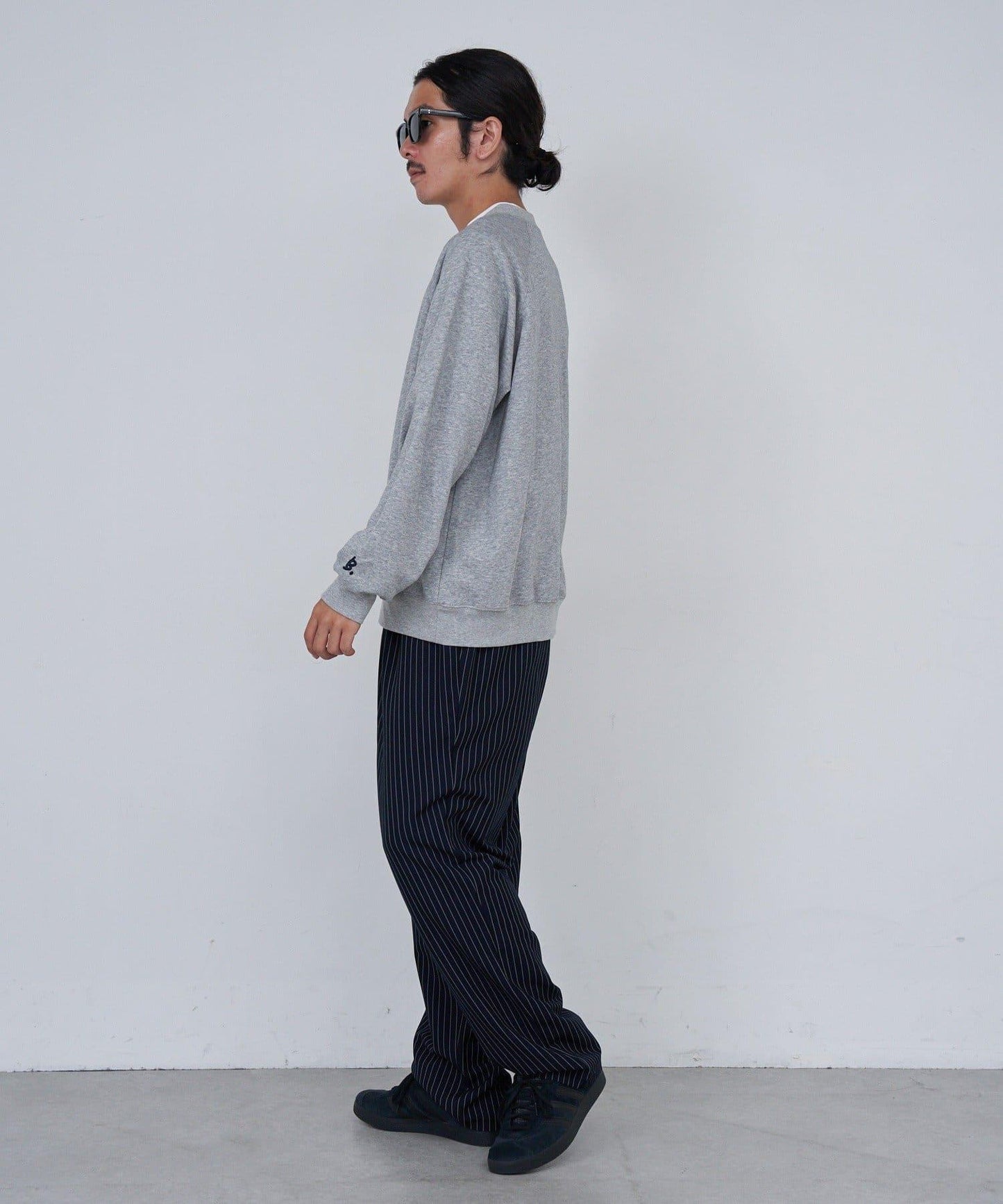 【套裝可搭配/男女同款】BM刺繡衛衣套頭衫