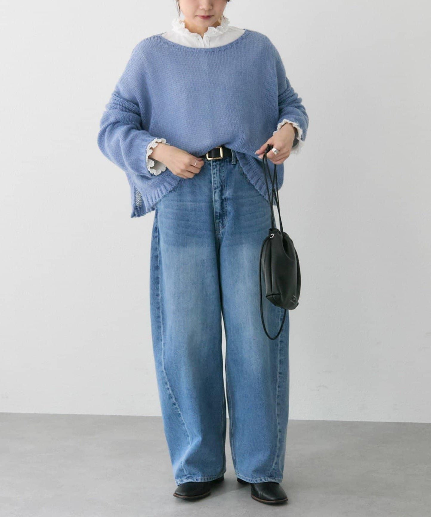 3G水滴天竺針織套頭衫