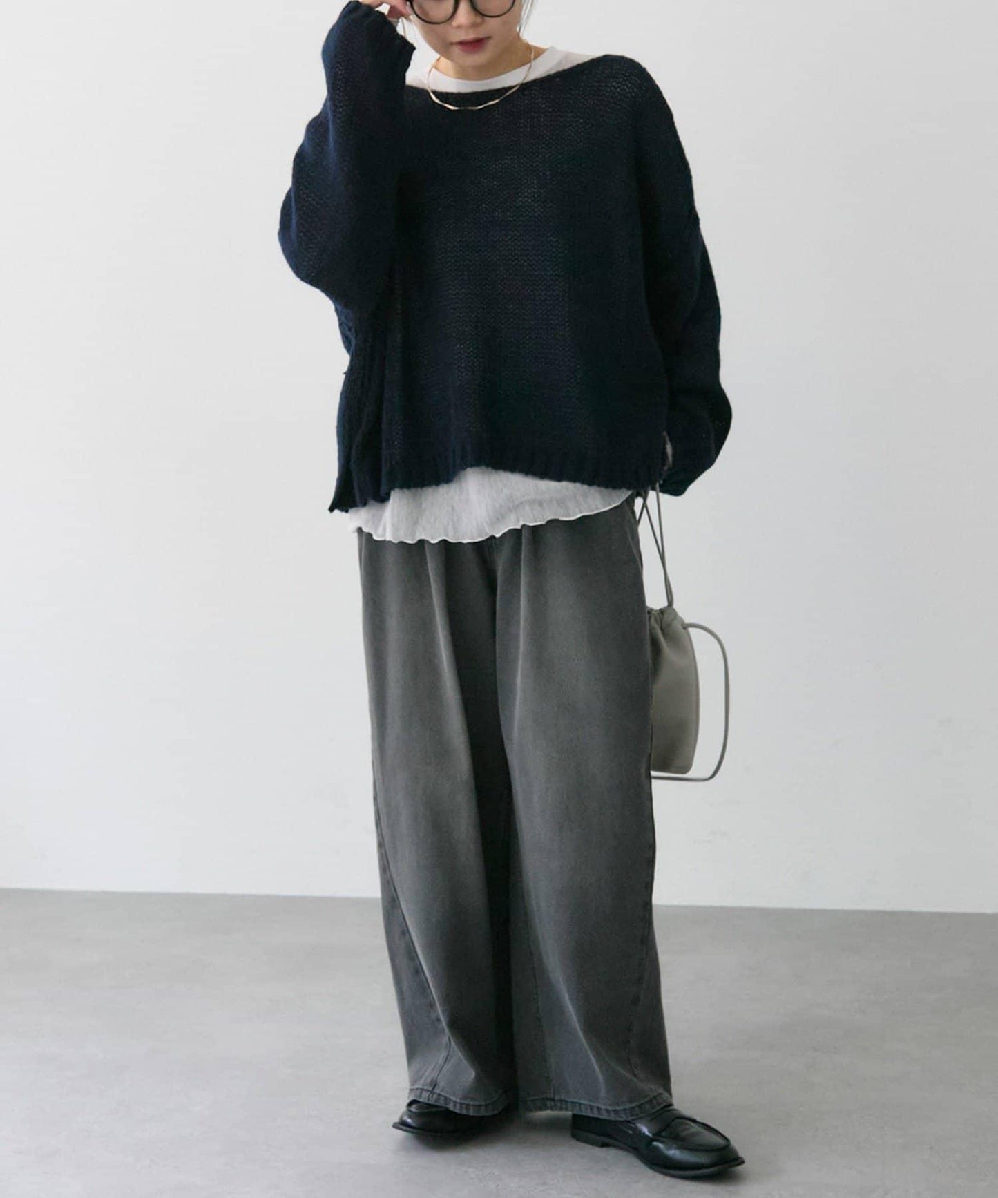 3G水滴天竺針織套頭衫