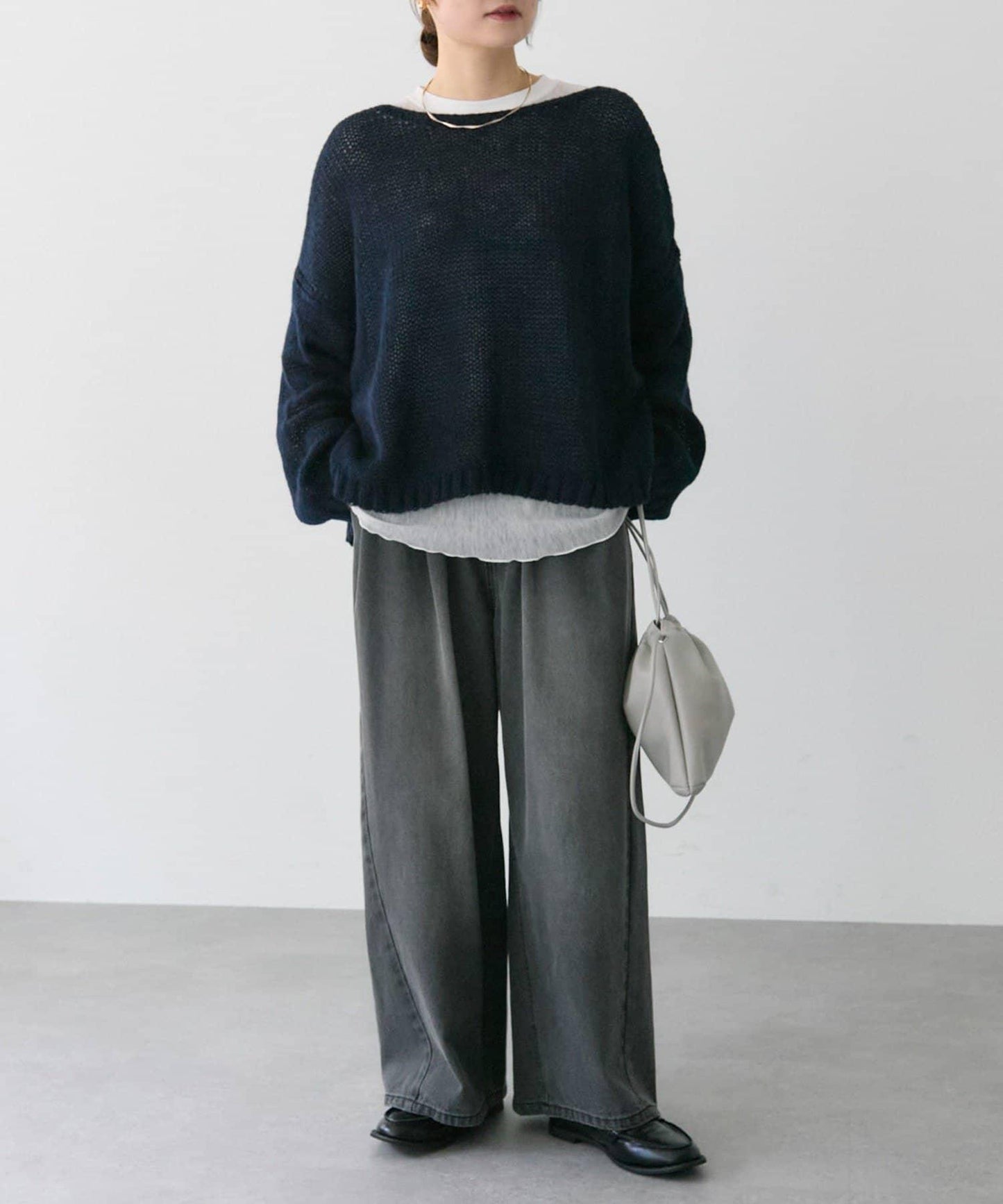 3G水滴天竺針織套頭衫