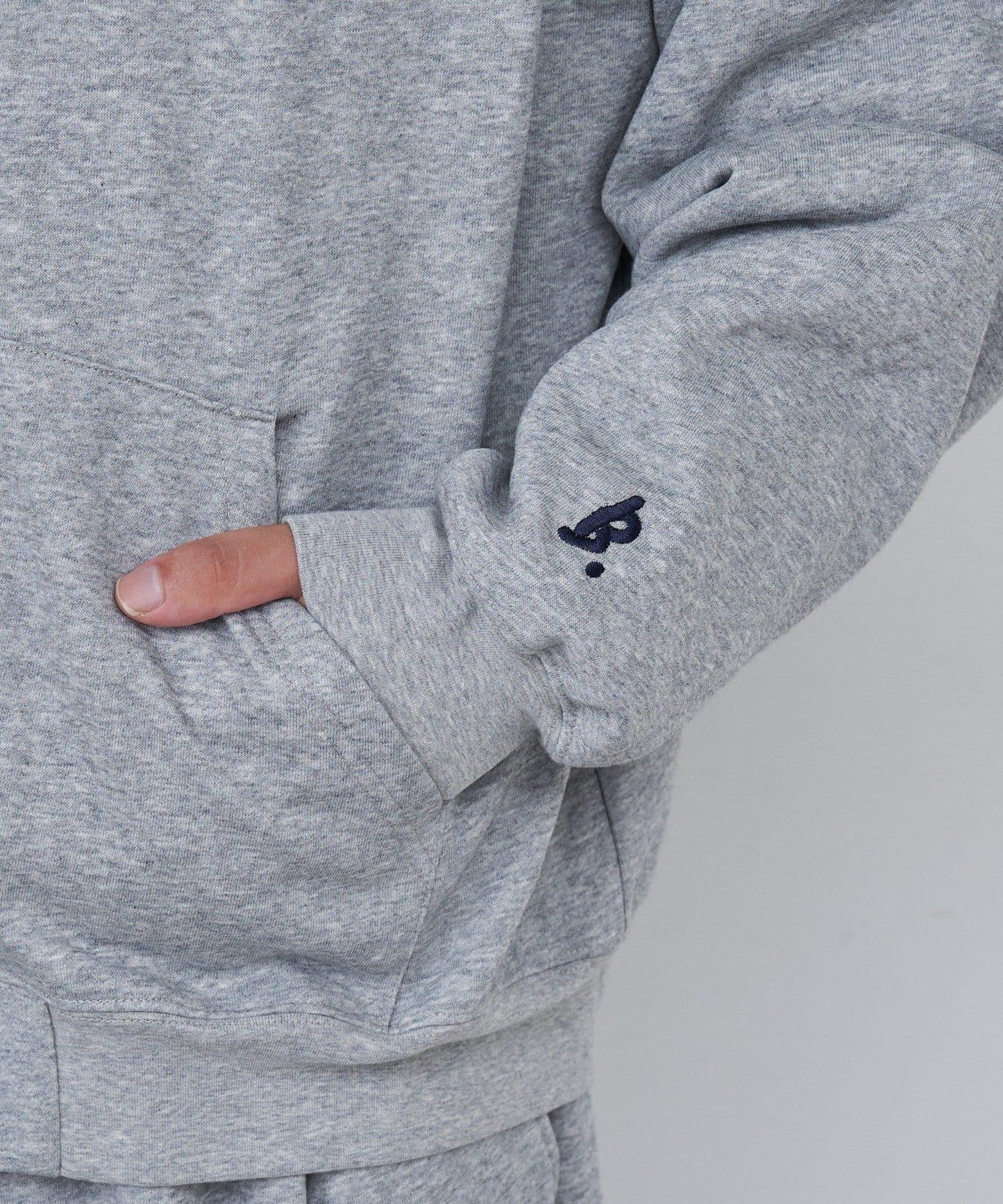 【套裝可搭配/男女同款】BM刺繡衛衣連帽衫