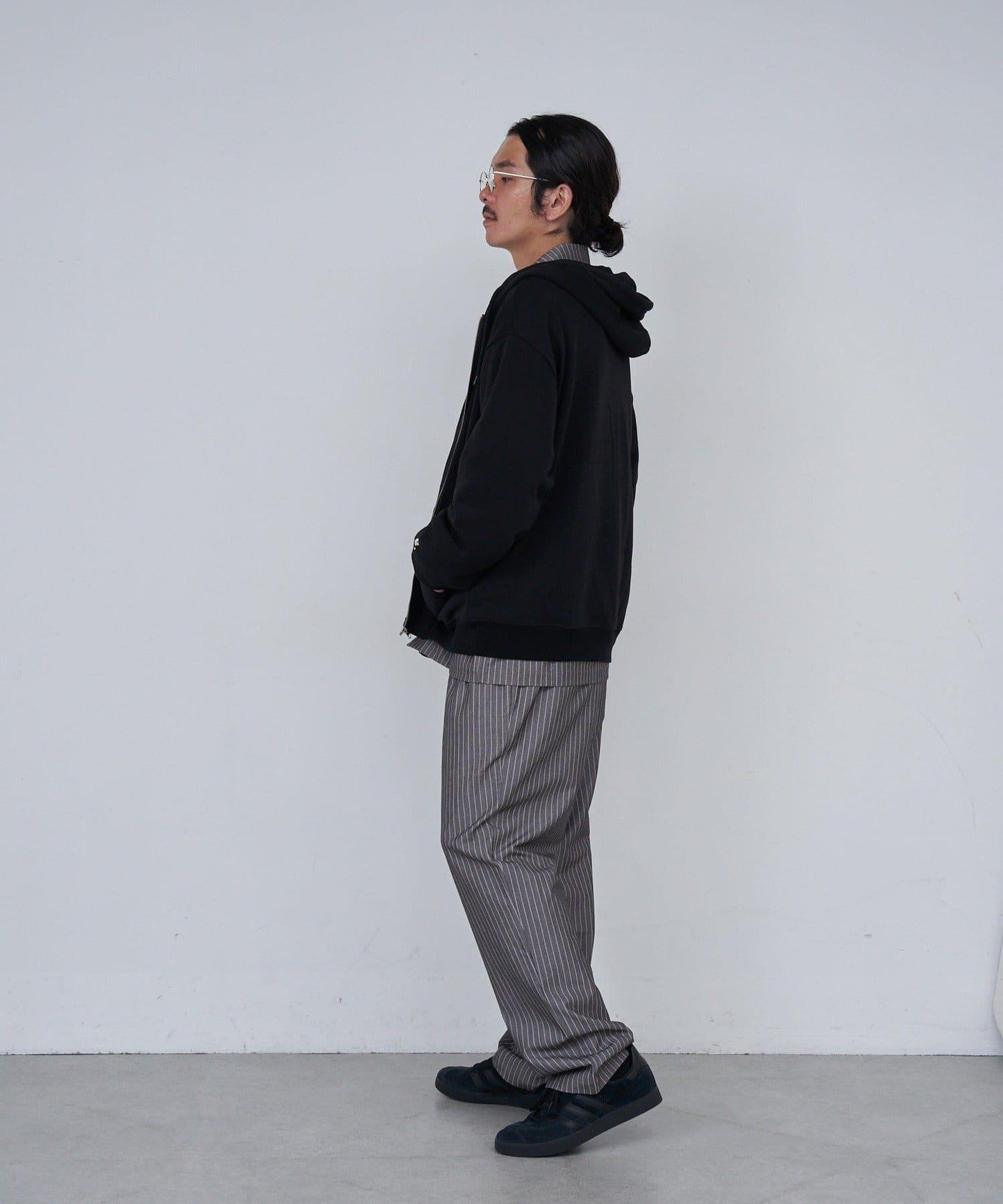 【套裝可搭配/男女同款】BM刺繡衛衣連帽衫