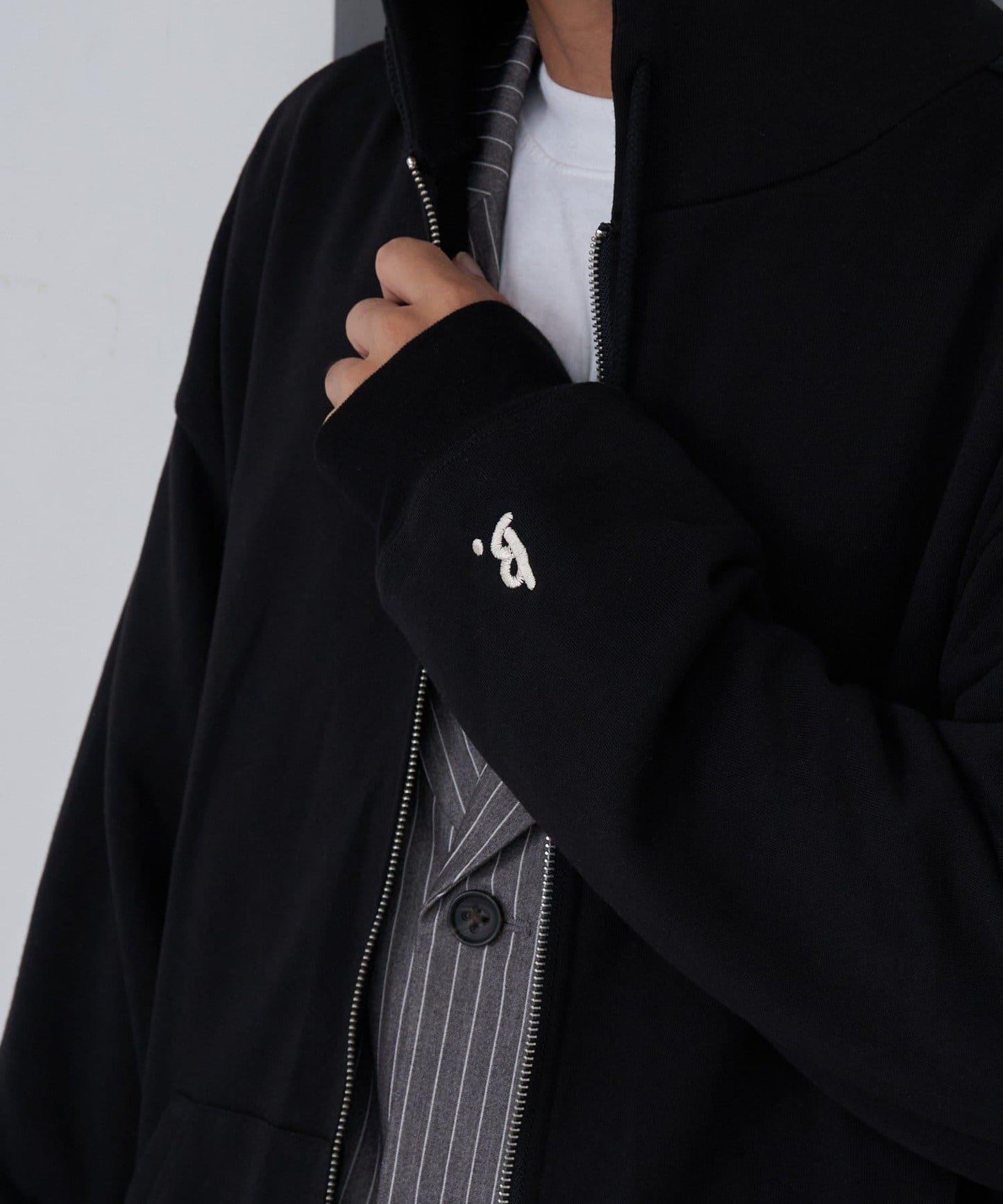 【套裝可搭配/男女同款】BM刺繡衛衣連帽衫