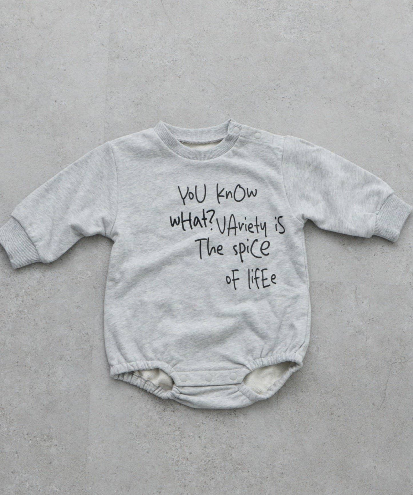 【BABY】標誌刺繡衛衣連體衣