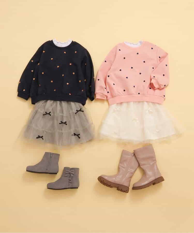 拼色全印花刺繡疊穿衛衣